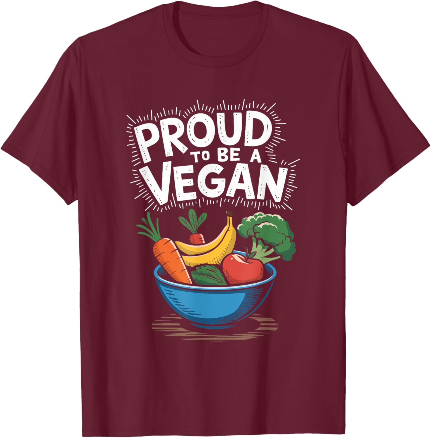 Proud To Be A Vegan T-Shirt for Plant Based Food Lovers and Vegetarians - 11