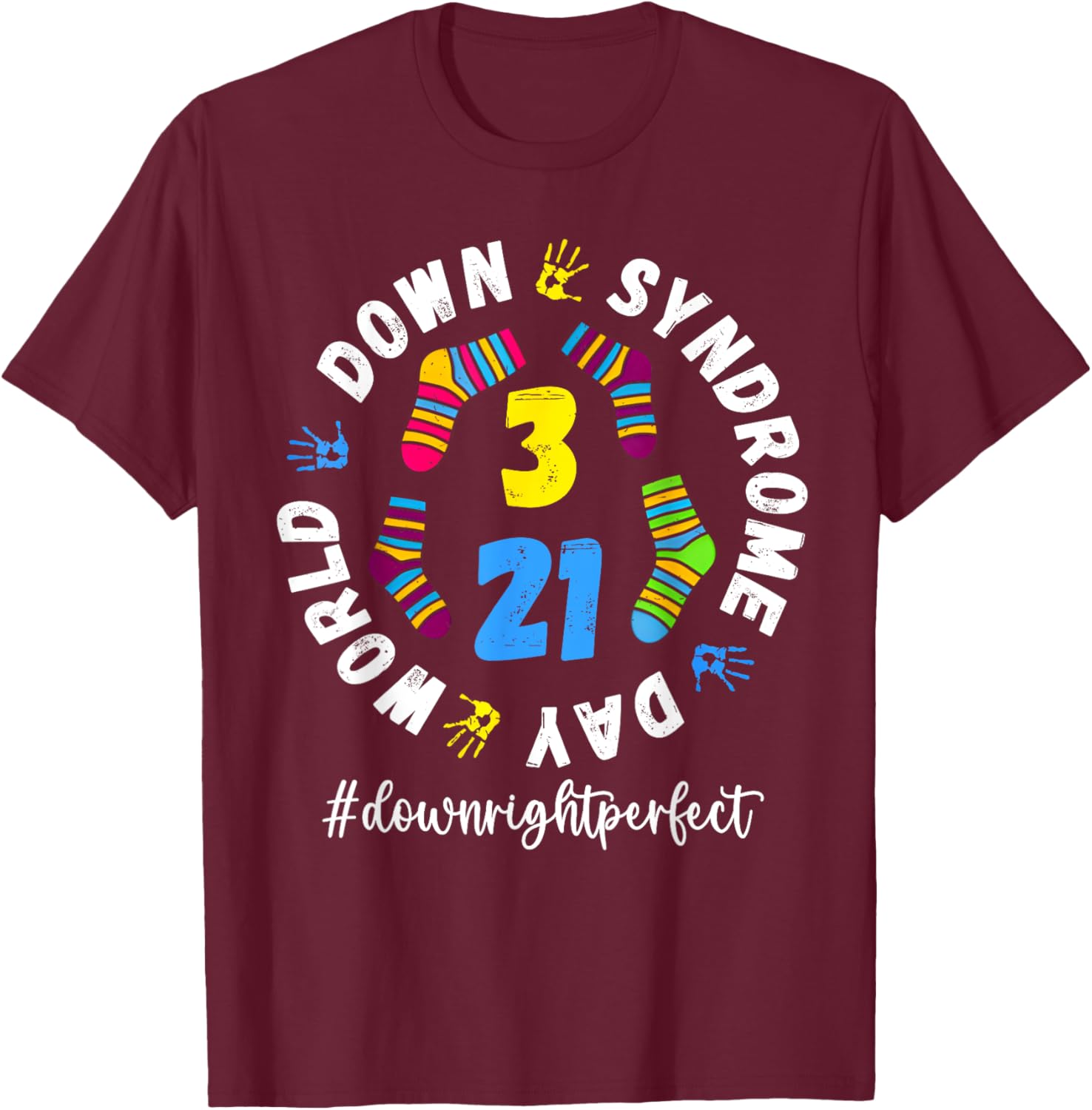 Celebrate World Down Syndrome Day with Our 321 Awareness T-Shirt for All Ages - 17