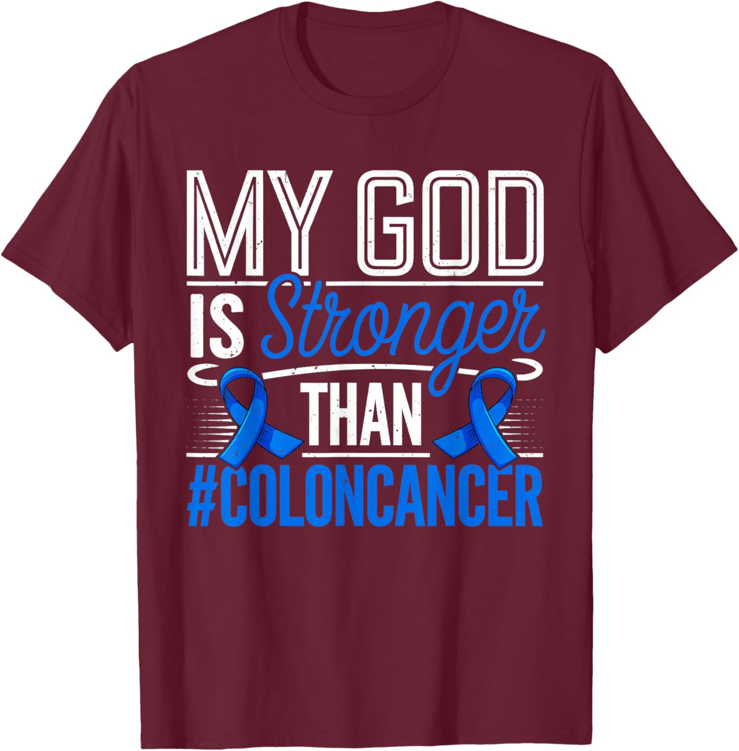 Funny Colon Cancer Awareness T-Shirt for Supportive and Stylish Advocacy - 5
