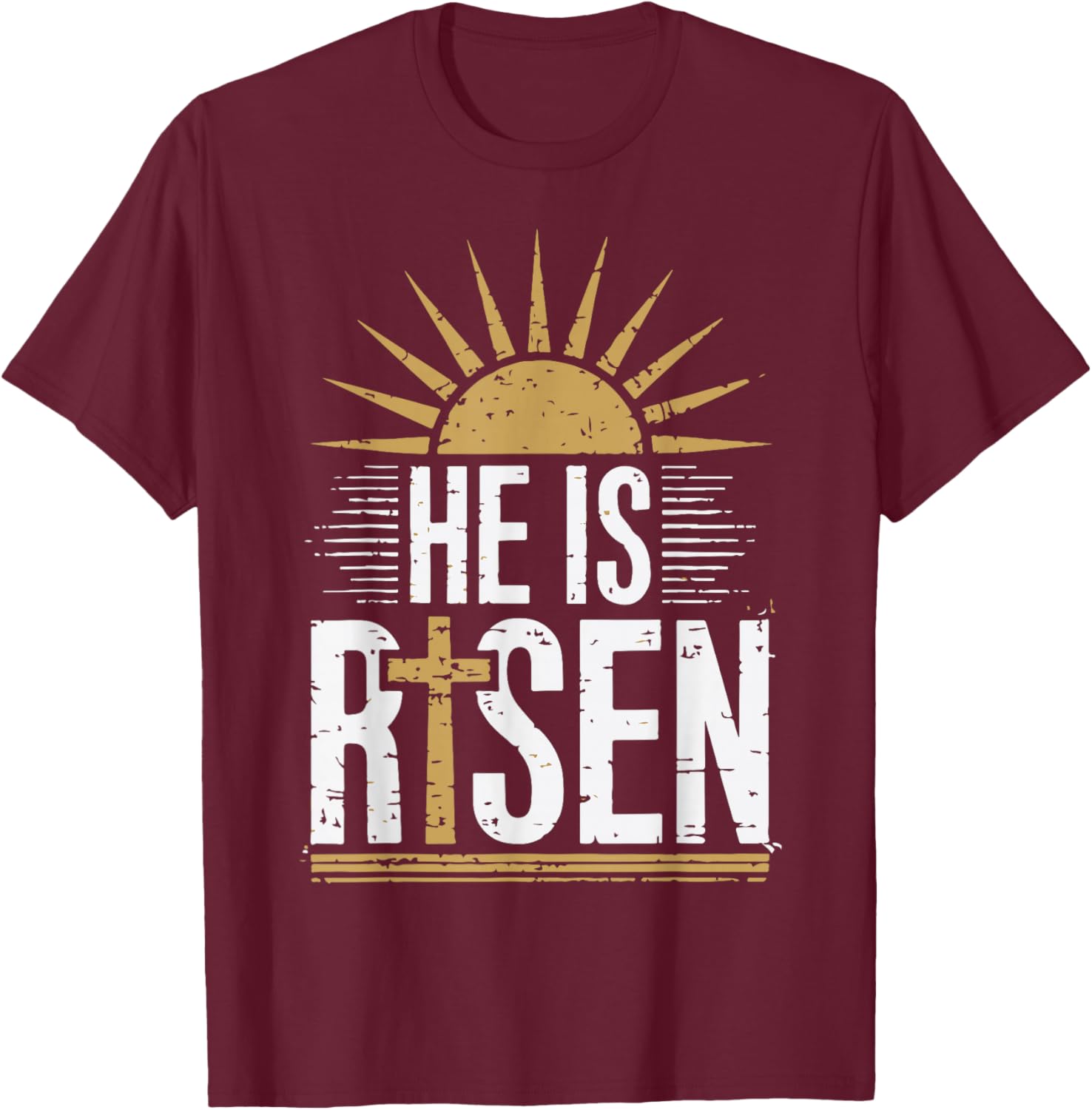 He Is Risen Funny Easter T-Shirt for Men, Women, and Toddlers - 7