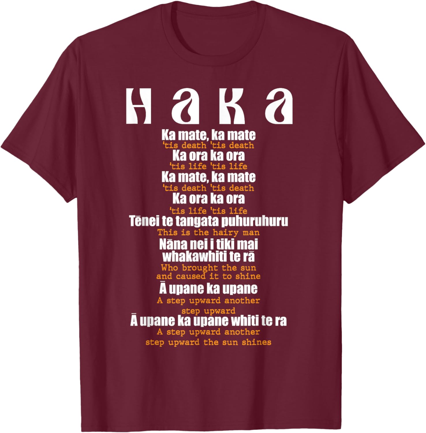 Haka T-Shirt Maori Kiwi Design for New Zealand Rugby Fans - 3
