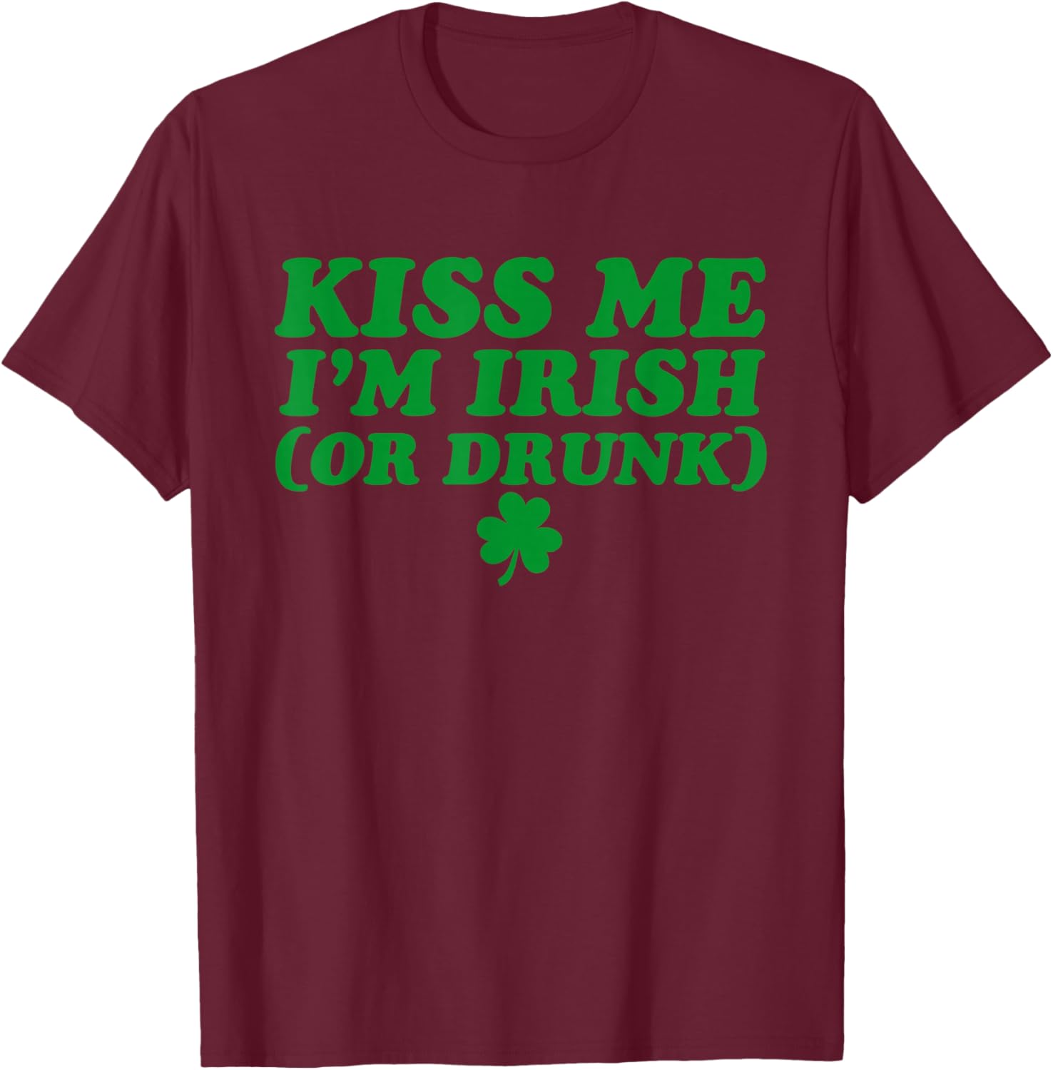 Funny Kiss Me I'm Irish Drinking Beer T-Shirt for St. Patrick's Day - 10