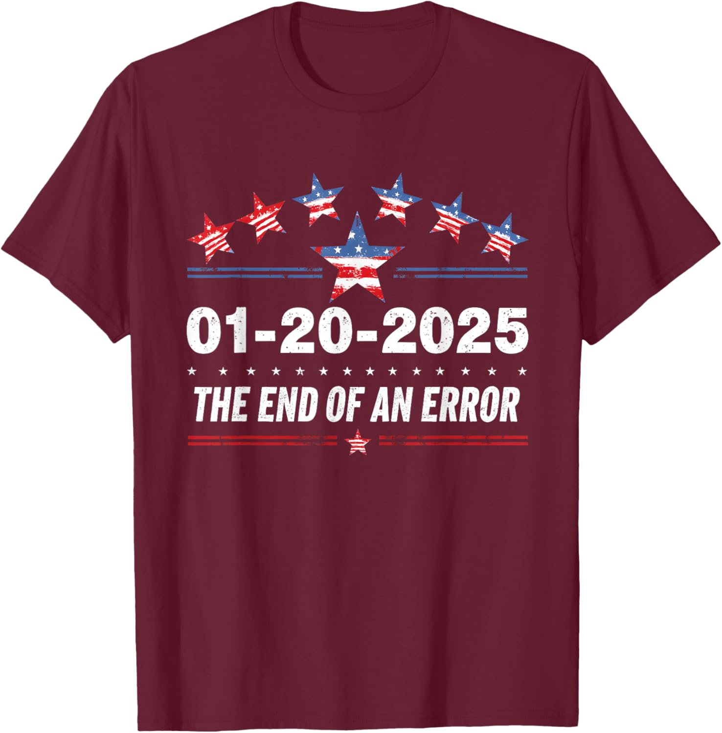Patriotic Change 2025 Graphic Tee for Adults - Classic Fit, Crew Neck - 21