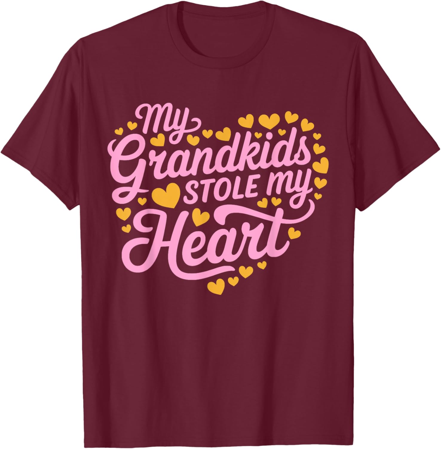 My Grandkids Stole My Heart T-Shirt for Grandma and Nana Lovers - 13