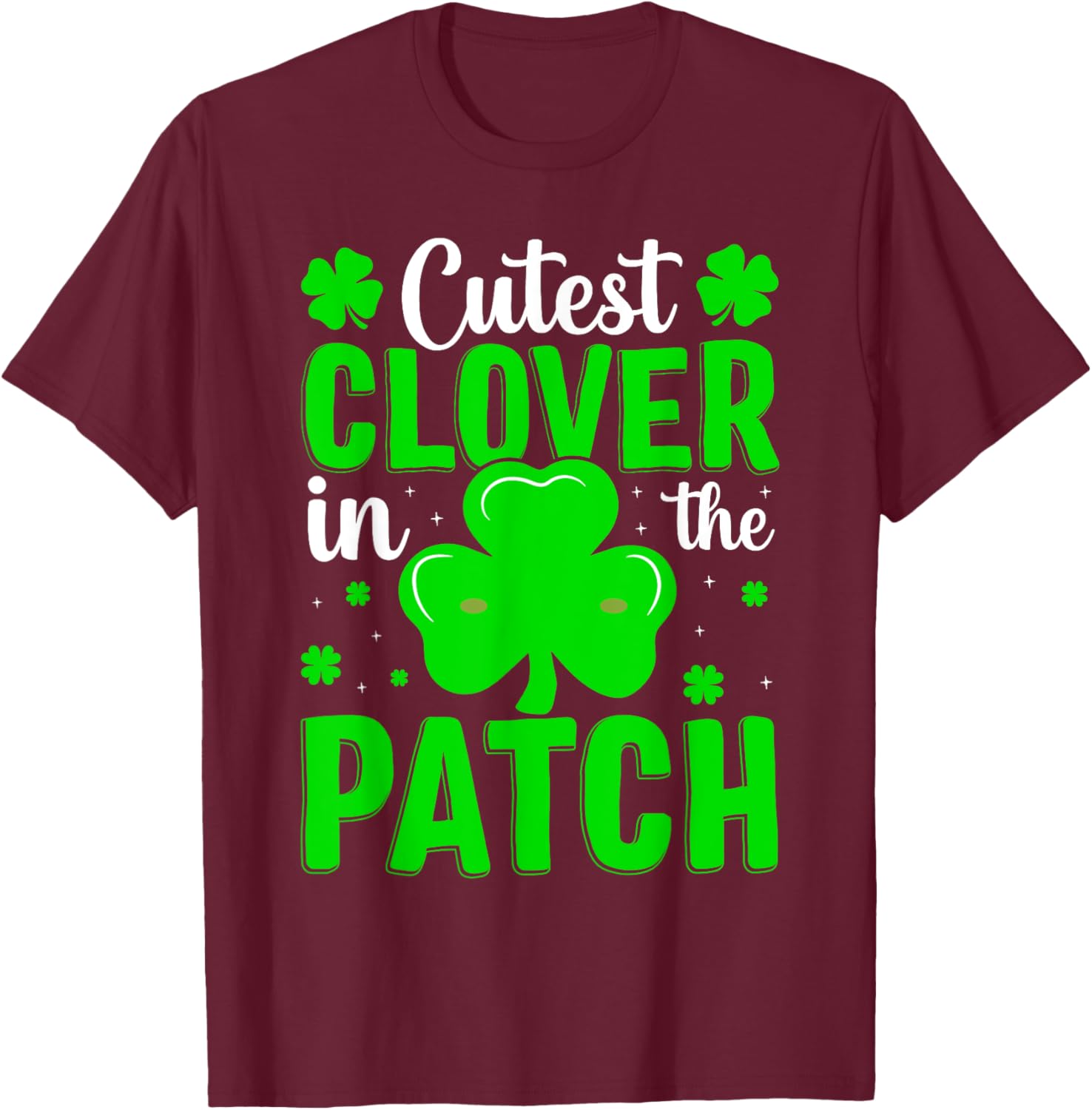 Cute Clover Toddler Girl St Patricks Day T-Shirt for Little Shamrock Lovers - 6