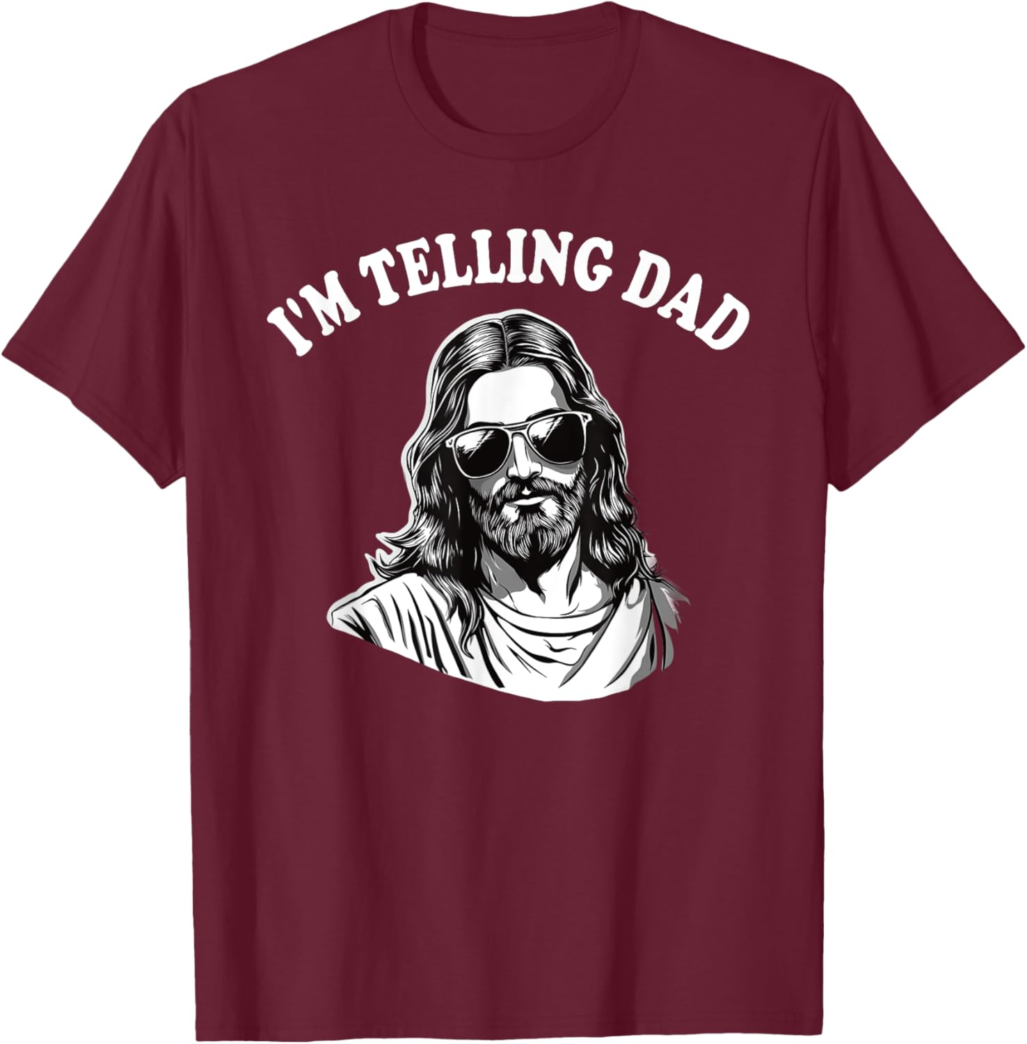 Funny Christian Jesus Meme Dad T-Shirt for Religious Humor Lovers - 20