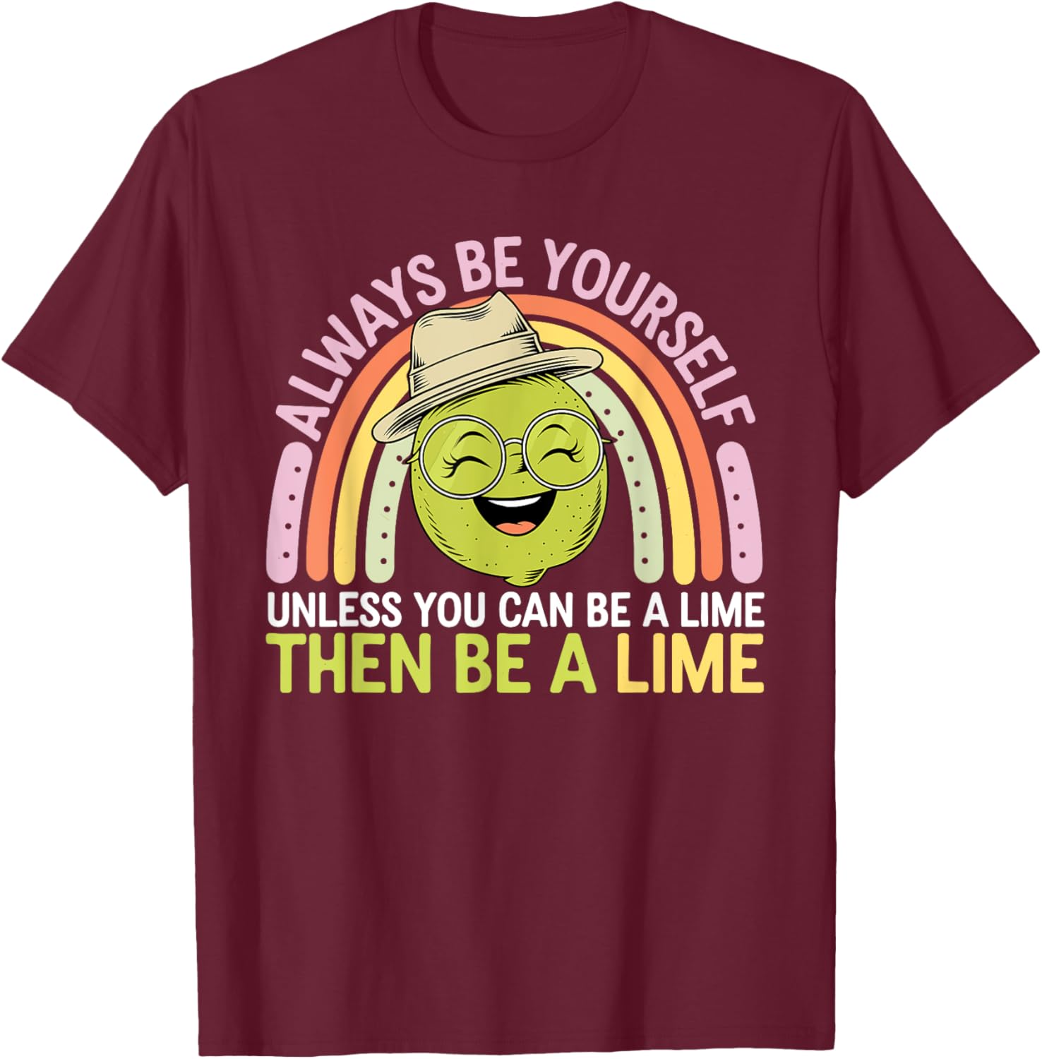 Cute Lime Vintage T-Shirt with Funny Sarcastic Jokes for Lime Lovers - 26