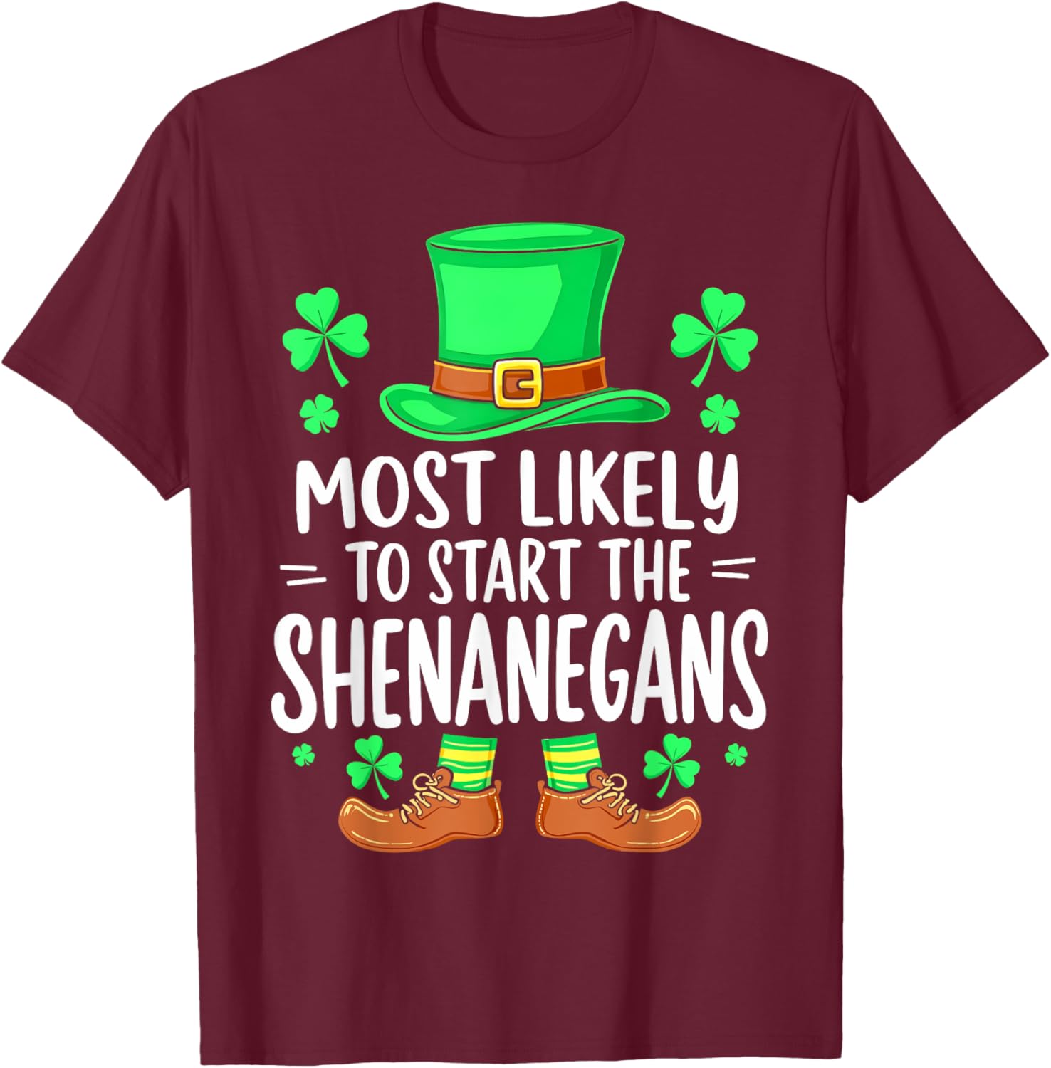 St Patricks Day Shenanigans T-Shirt for Fun Irish Celebrations - 14