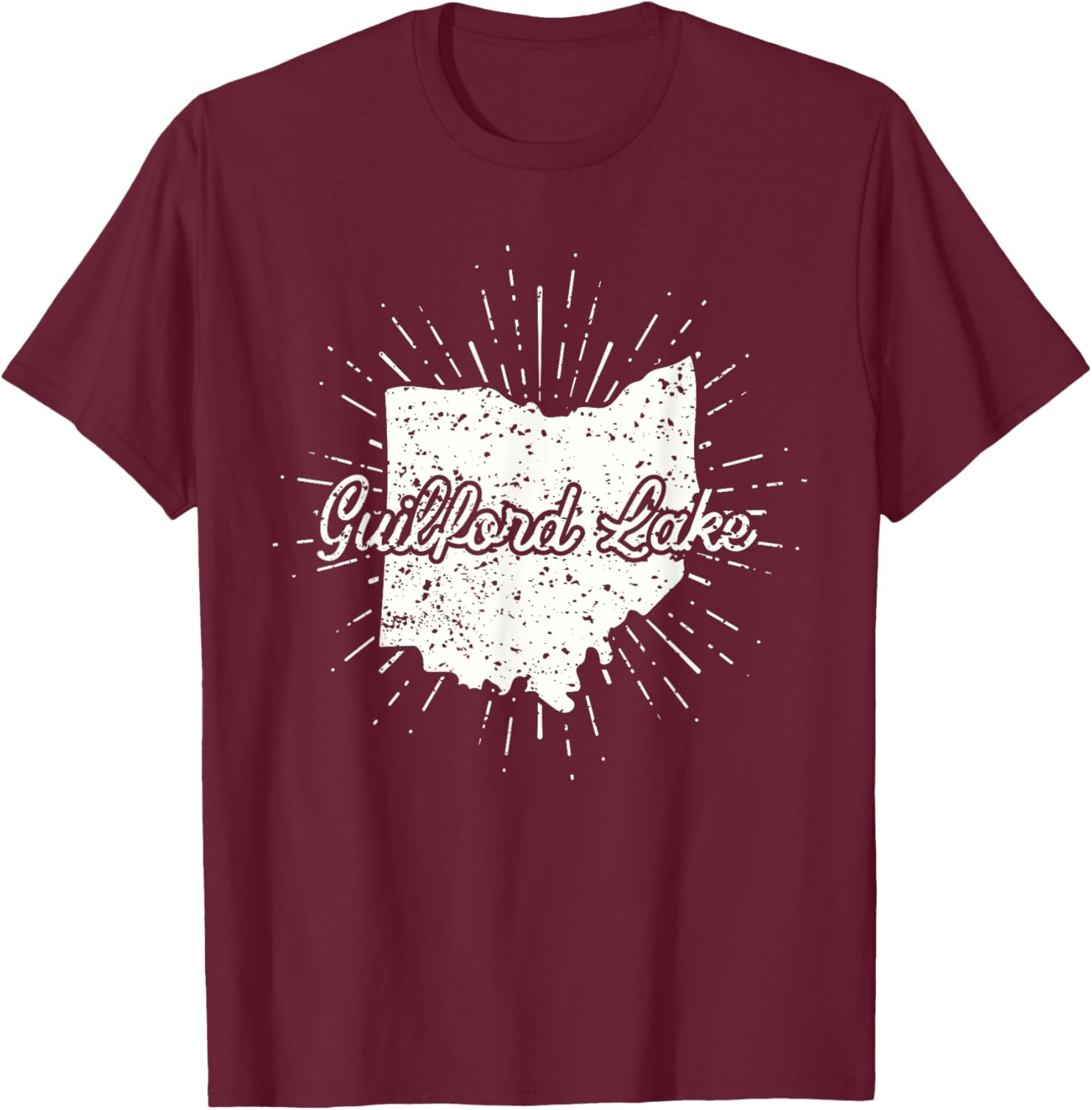 Guilford Lake Ohio T-Shirt for Comfortable Style and Outdoor Adventures - 5