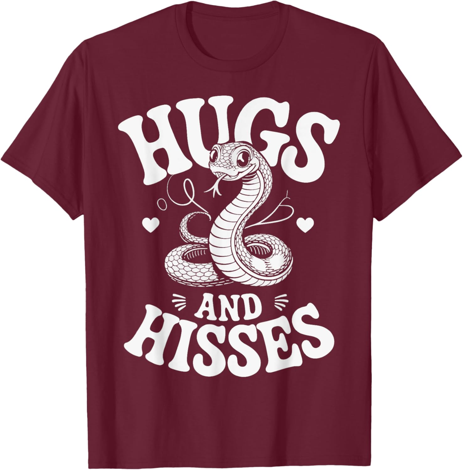Hugs and Hisses Snake T-Shirt for Fun and Fashionable Style - 15