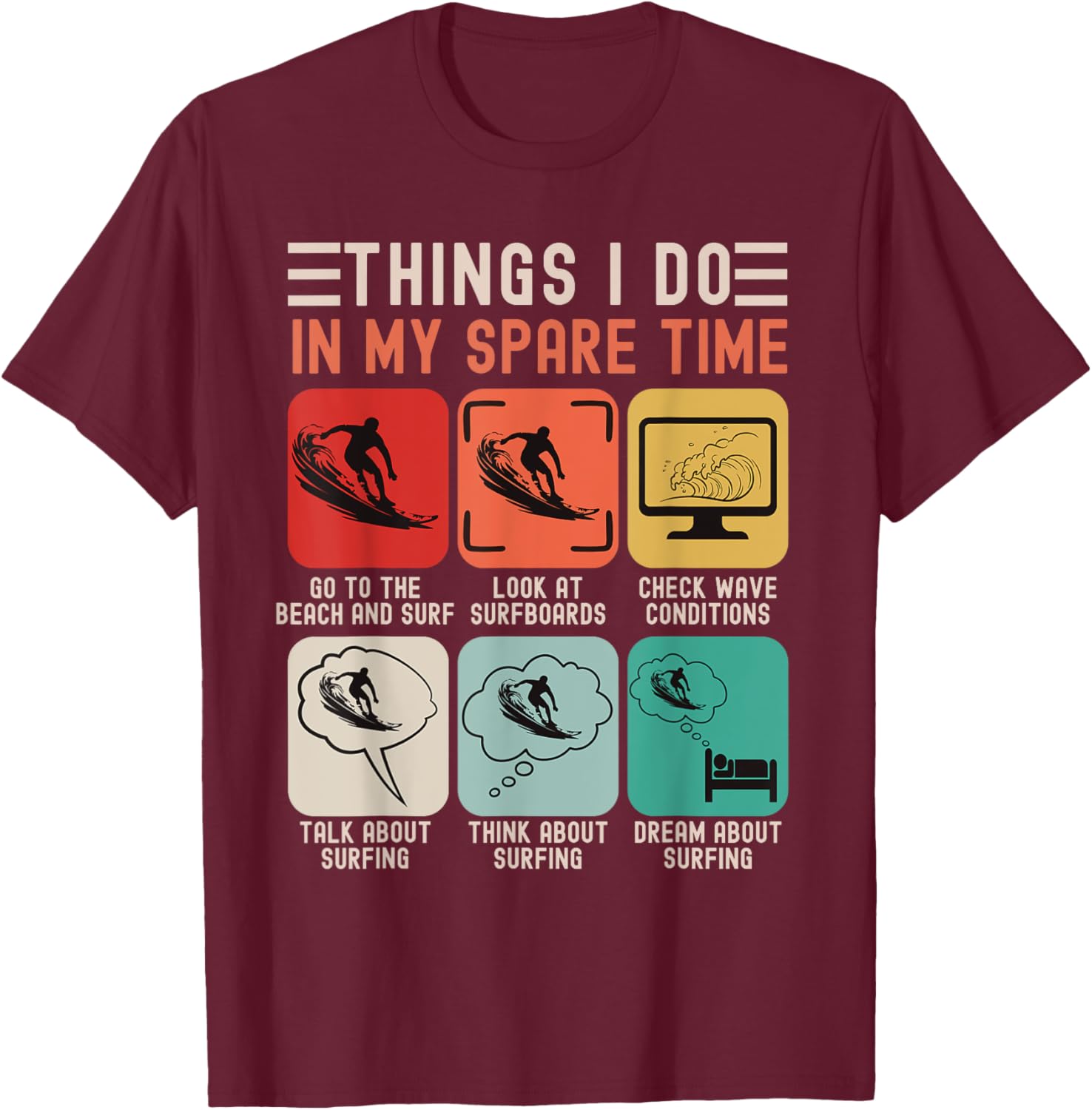 Funny Beach Days and Surfing T-Shirt for Relaxed Summer Vibes - 9