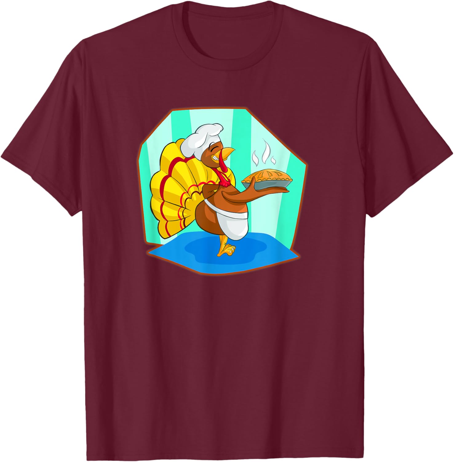 Cute Tom Turkey Thanksgiving T-Shirt for Festive Holiday Celebrations - 26