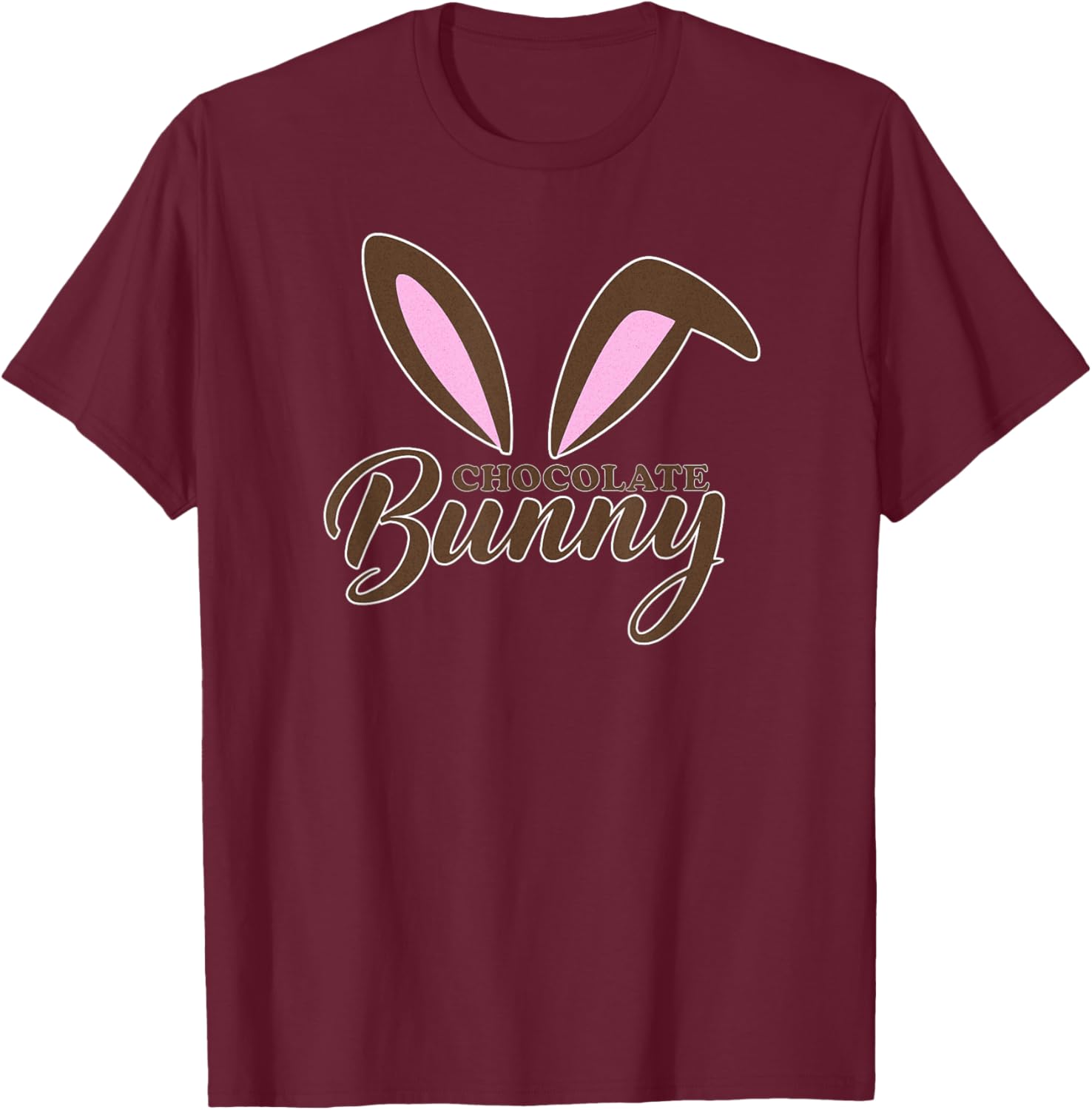 Cute Chocolate Bunny Easter Outfit T-Shirt for Kids and Adults - 26