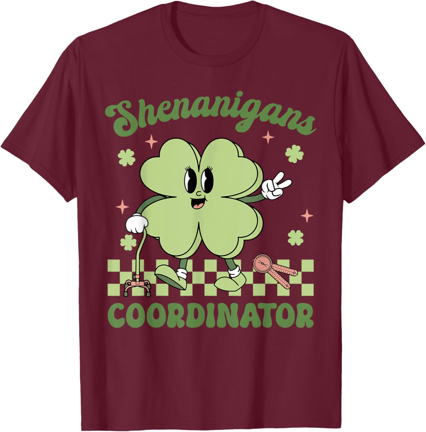 Shenanigans Coordinator Physical Therapist St Patrick's Day T-Shirt - 18