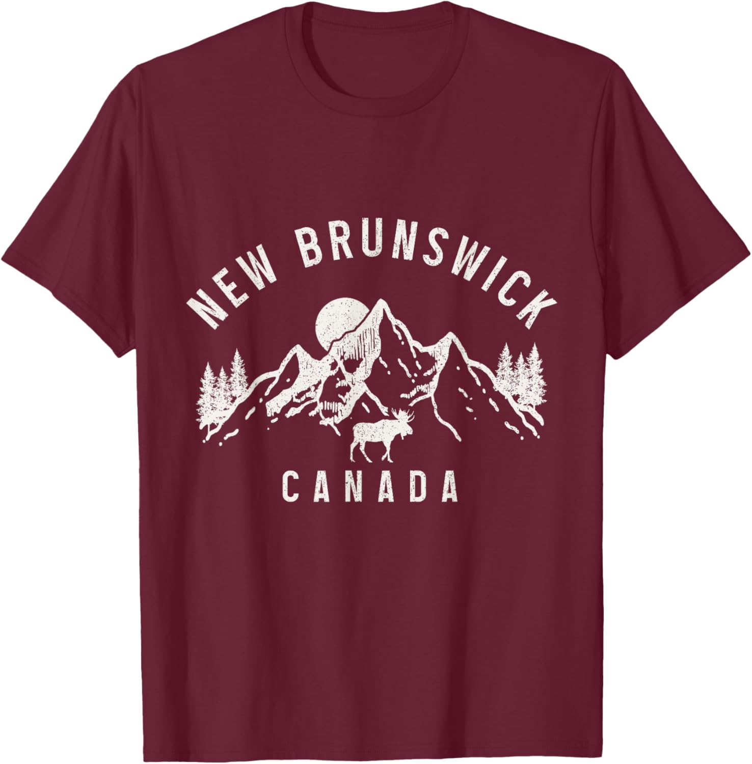 New Brunswick Moose Mountain T-Shirt for Nature Lovers and Adventurers - 10