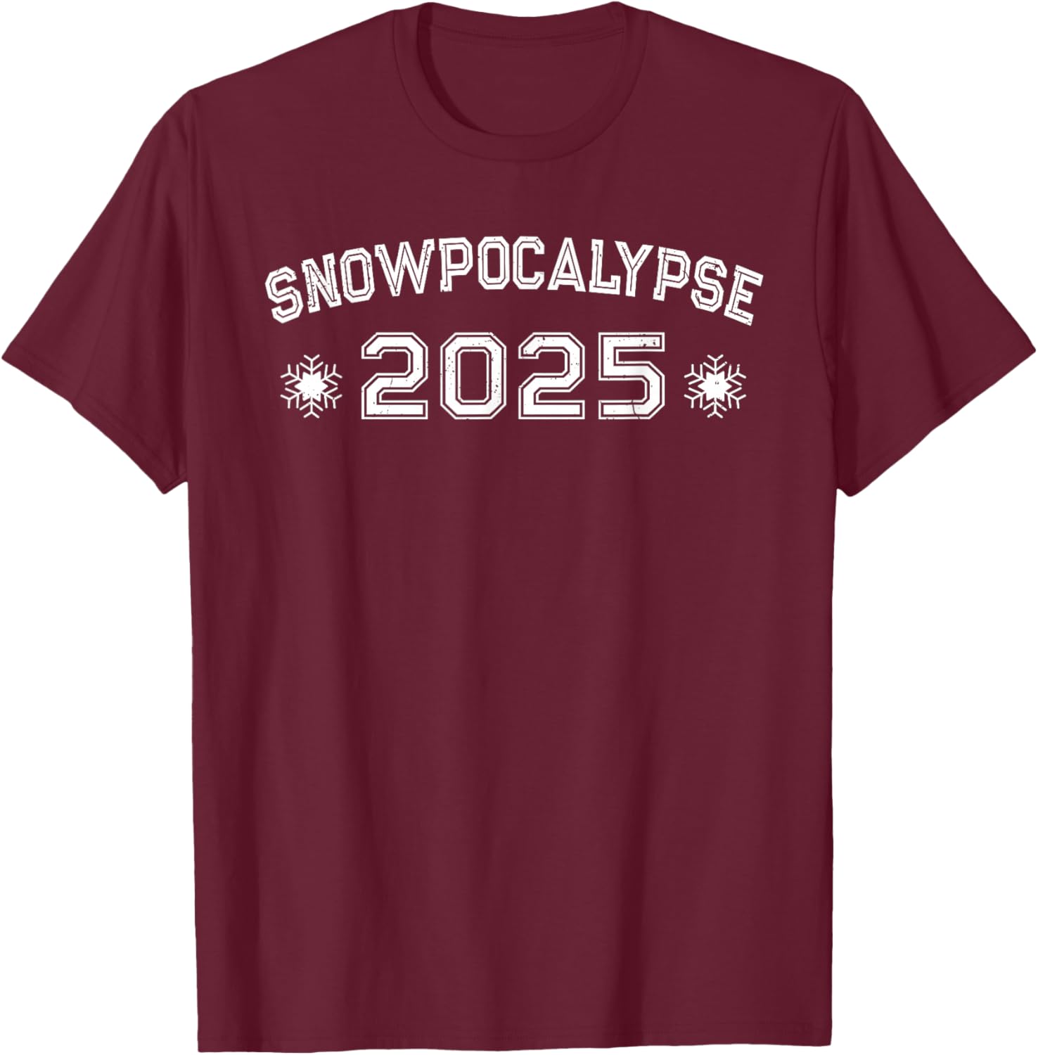 Snowpocalypse 2025 Big Winter Snowstorm T-Shirt for Cozy Style - 12