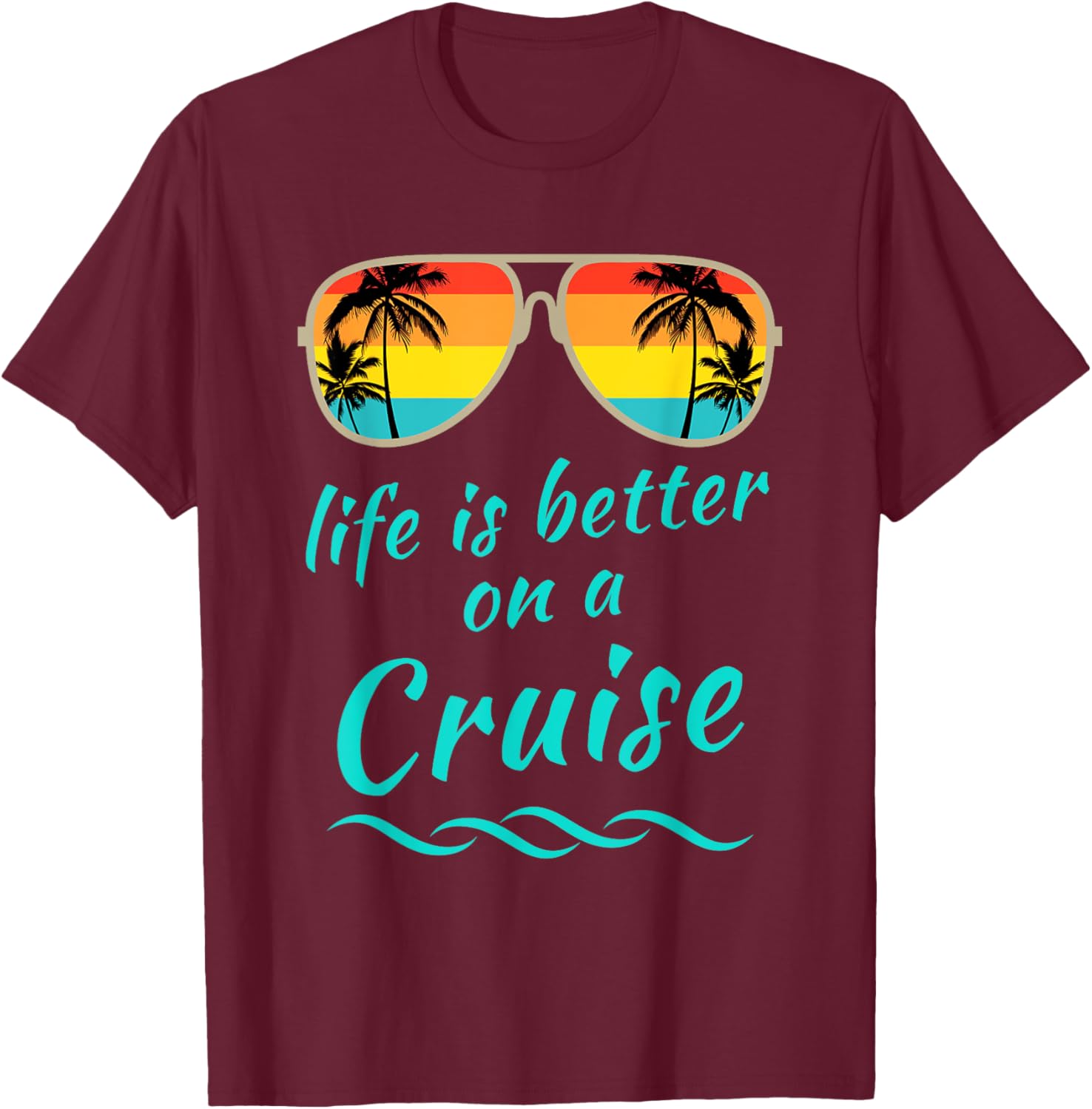 Life is Better on a Cruise Family Vacation Matching T-Shirts for Fun - 2