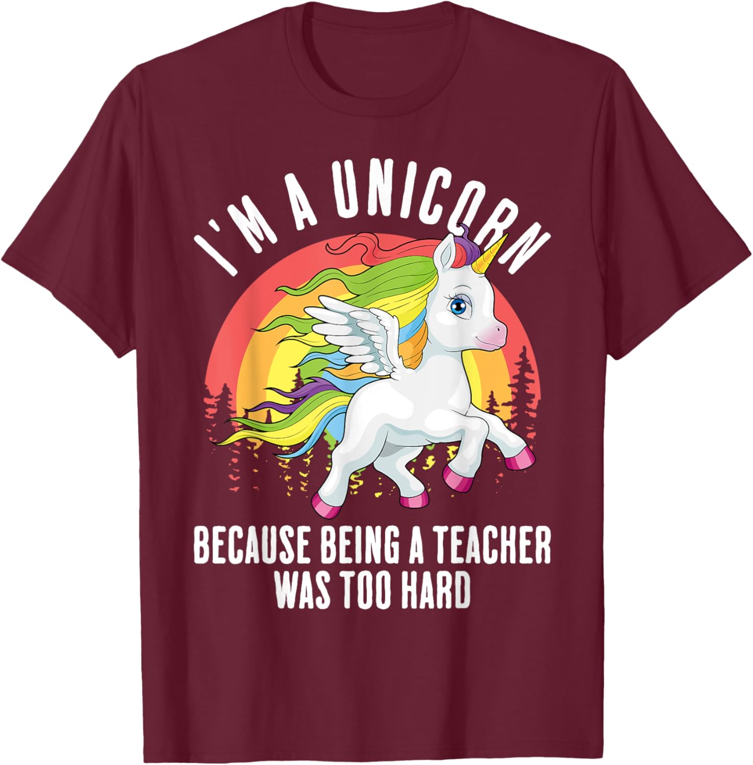 Funny Unicorn Teacher T-Shirt for Creative Educators and Unicorn Lovers - 11