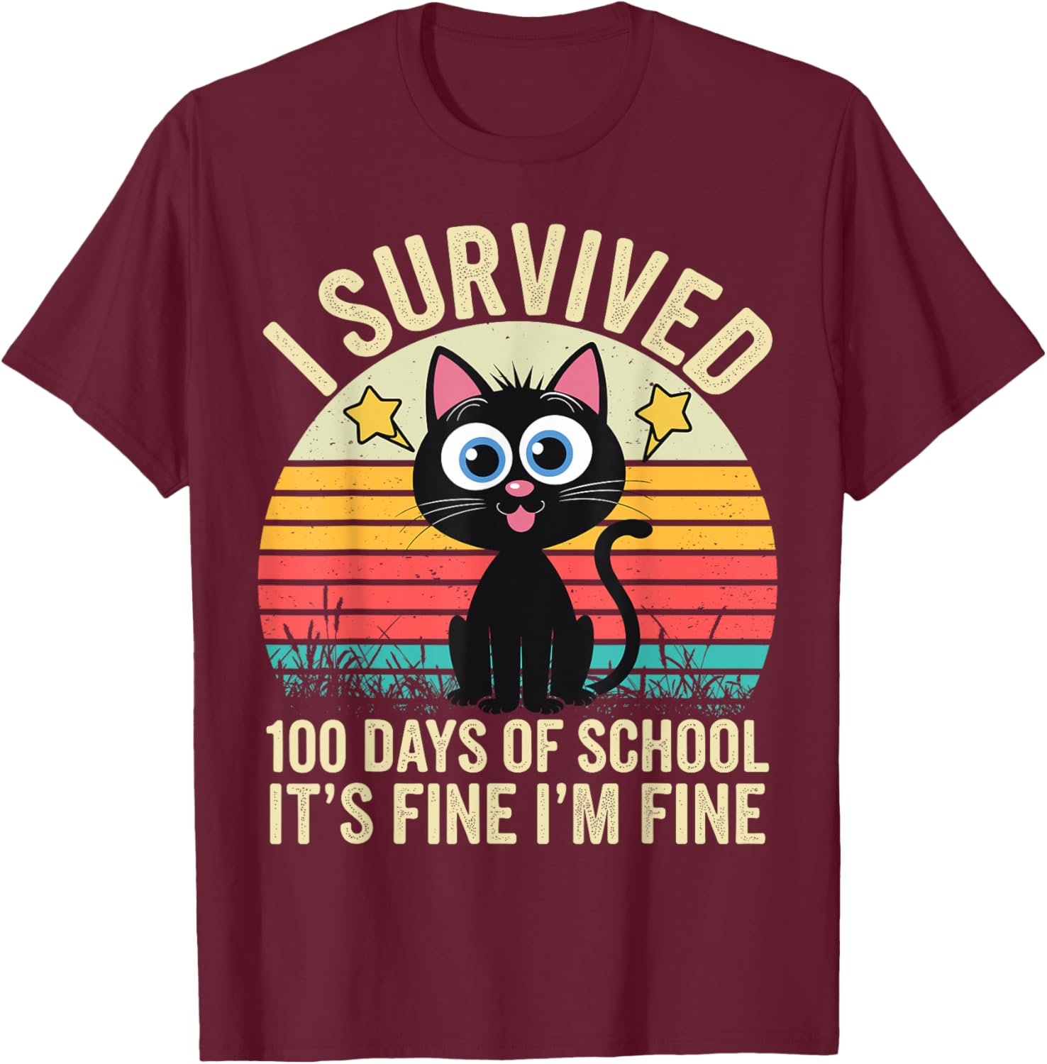 I Survived 100 Days of School T-Shirt for Kids - Fun and Stylish! - 18