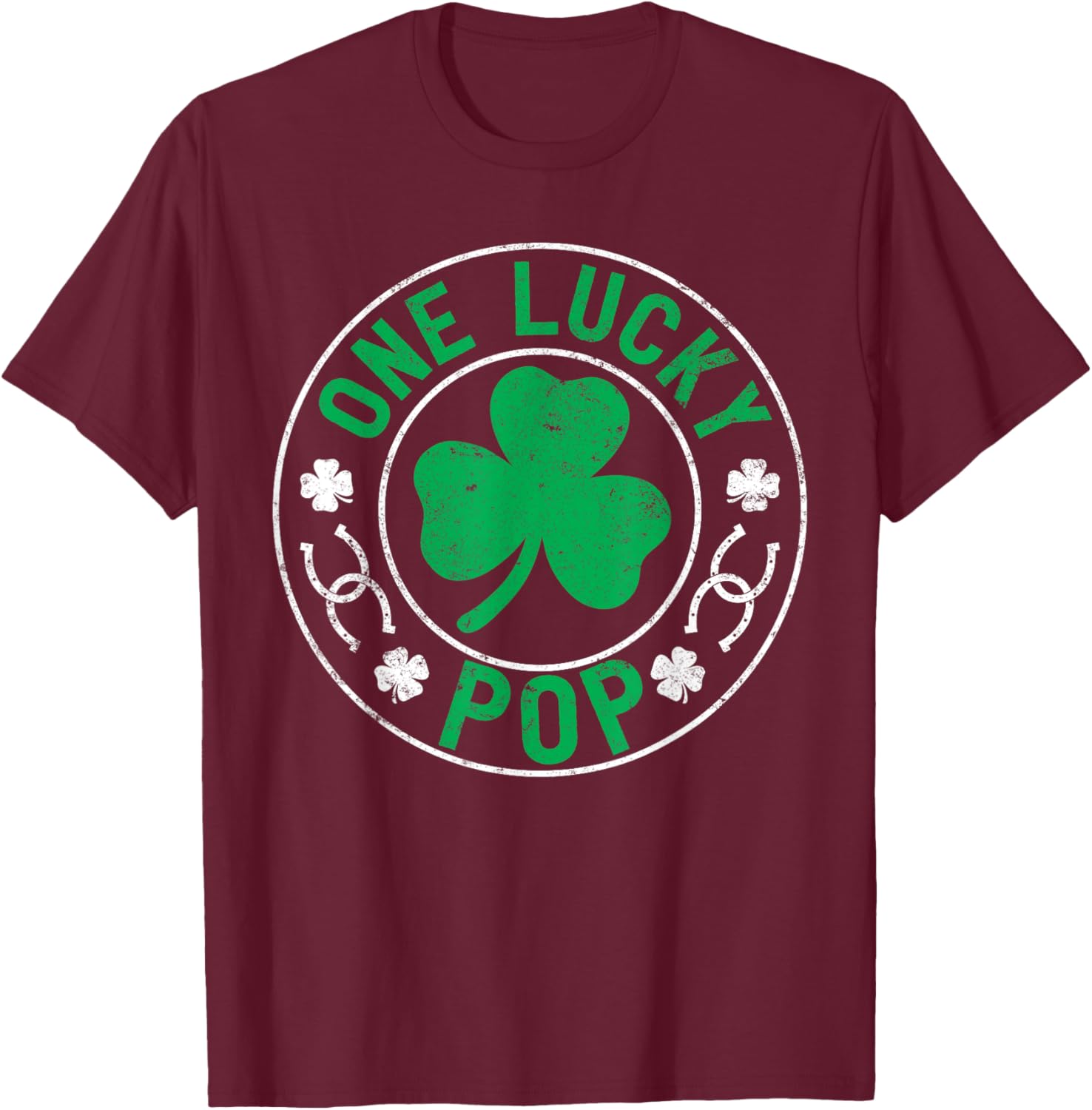 One Lucky Pop St Patrick's Day Shamrock T-Shirt for Festive Fun - 6