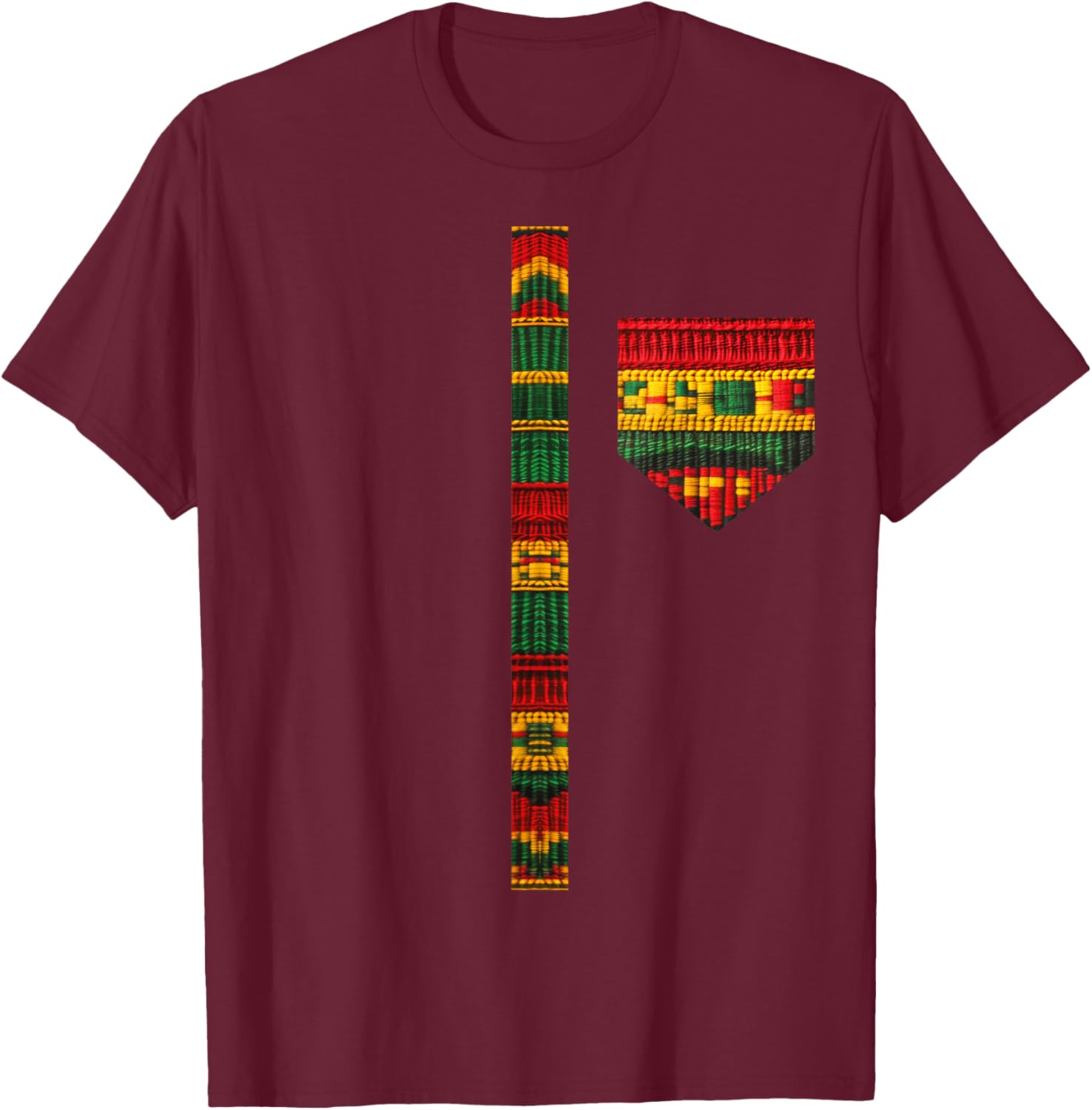 Stylish African Print Dashiki Kente Art T-Shirt for Men and Boys - 26