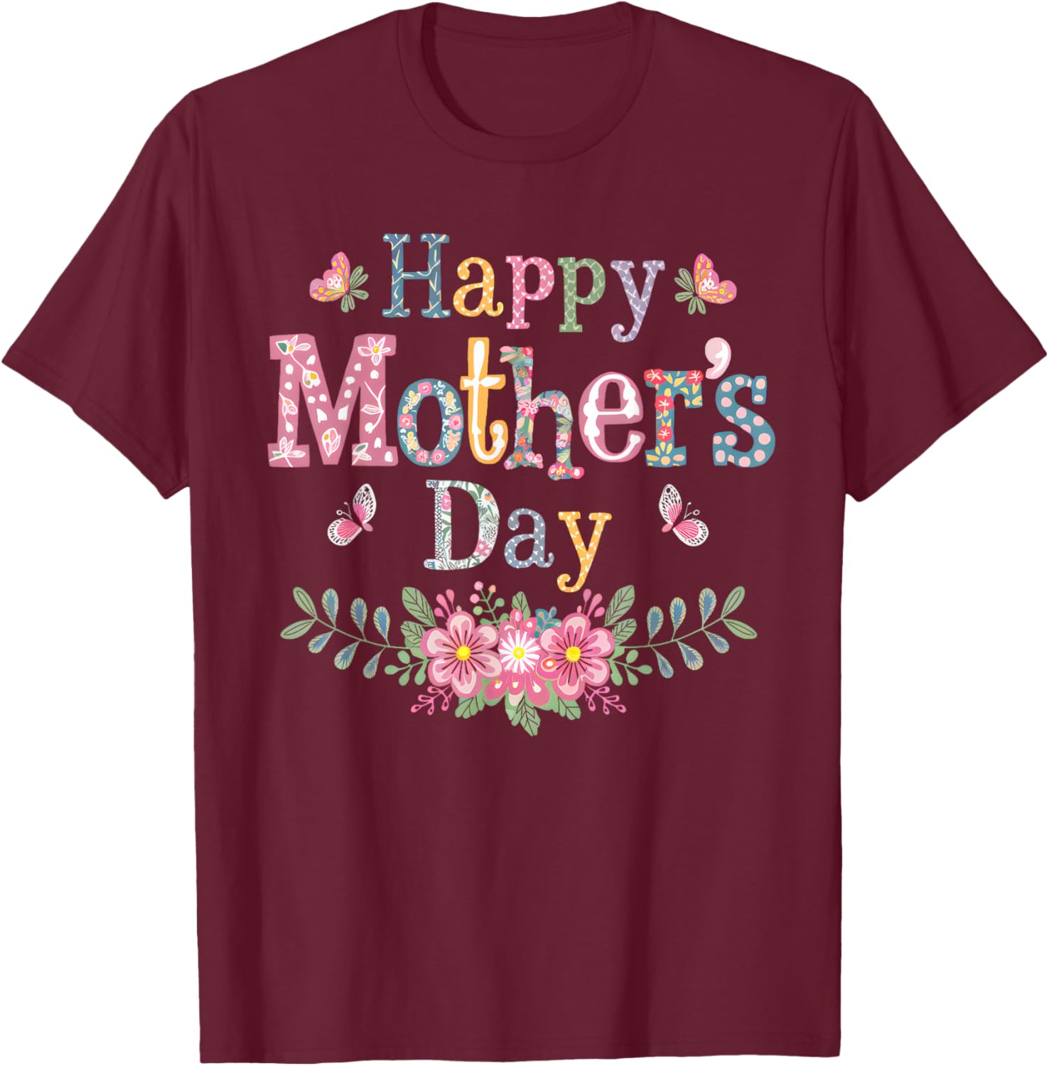 Cute Wildflowers T-Shirt for Mom and Grandma Happy Mother's Day 2025 - 7