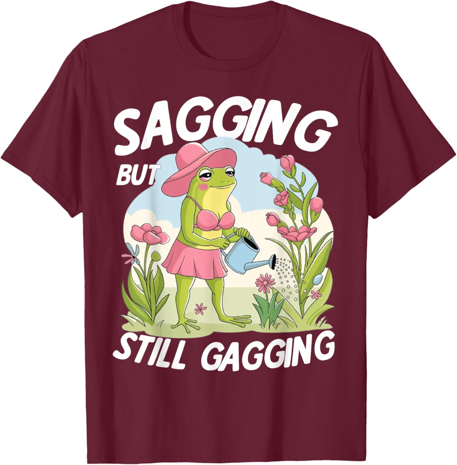 Funny Frog Meme T-Shirt for Gagging Humor Lovers - Stylish and Comfy Apparel - 28