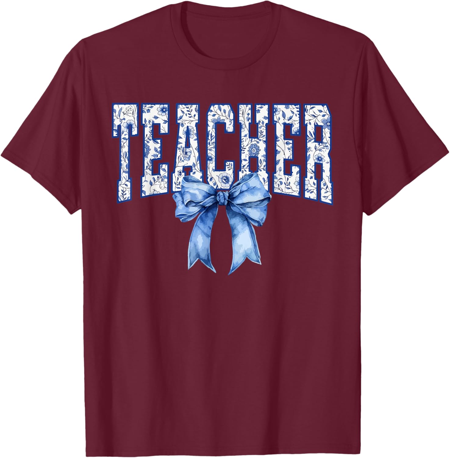 Coquette Bow Teacher Appreciation T-Shirt for Teacher Day Celebrations - 13