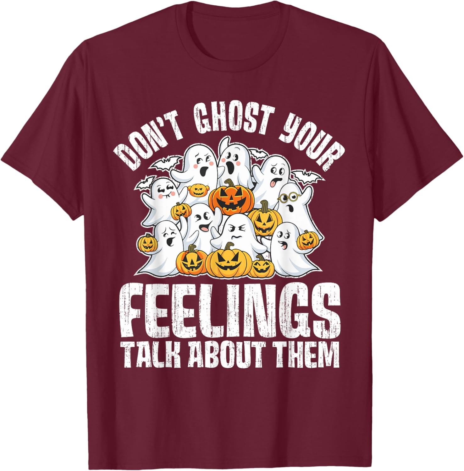 Talk About Your Feelings Mental Health T-Shirt for Positive Vibes - 18