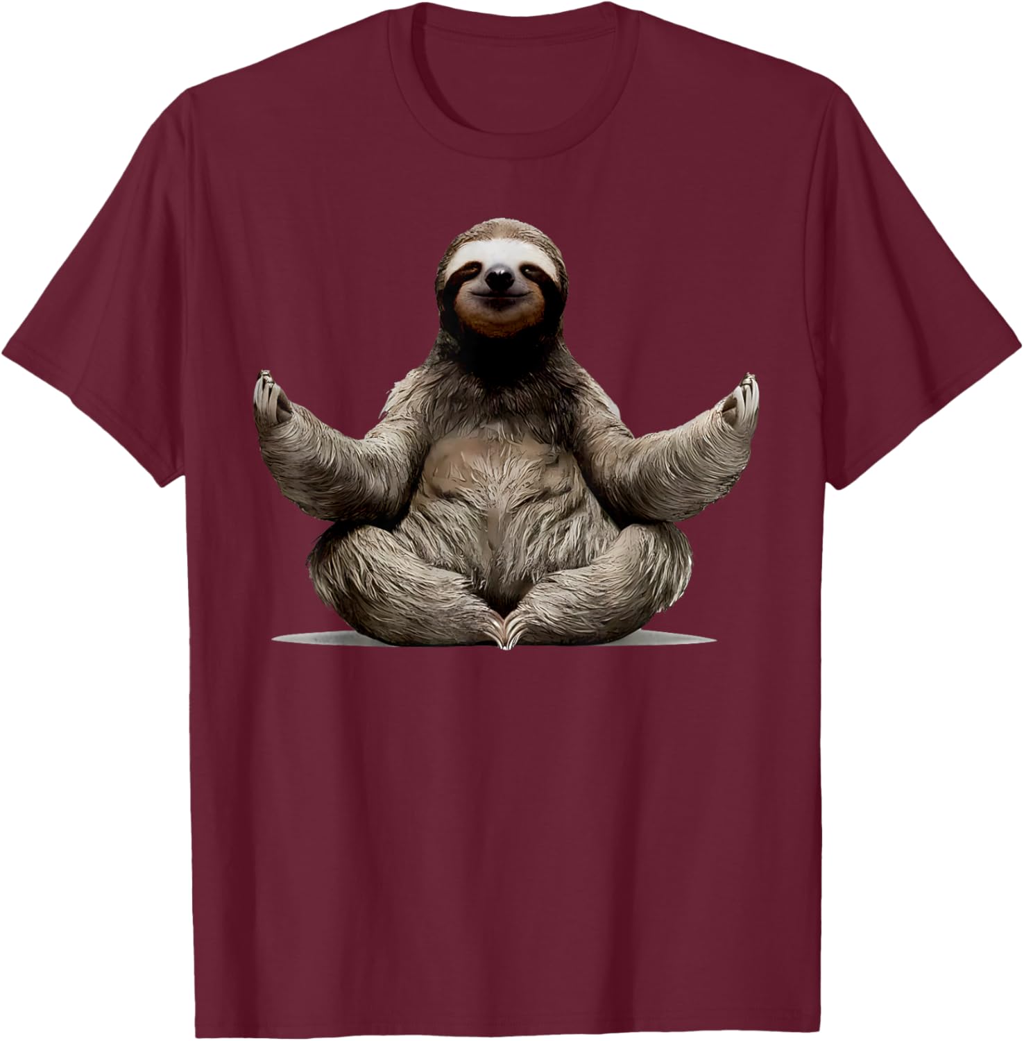 Sloth Yoga Namaste T-Shirt for Men and Women - Zen Buddha Meditation Wear - 11