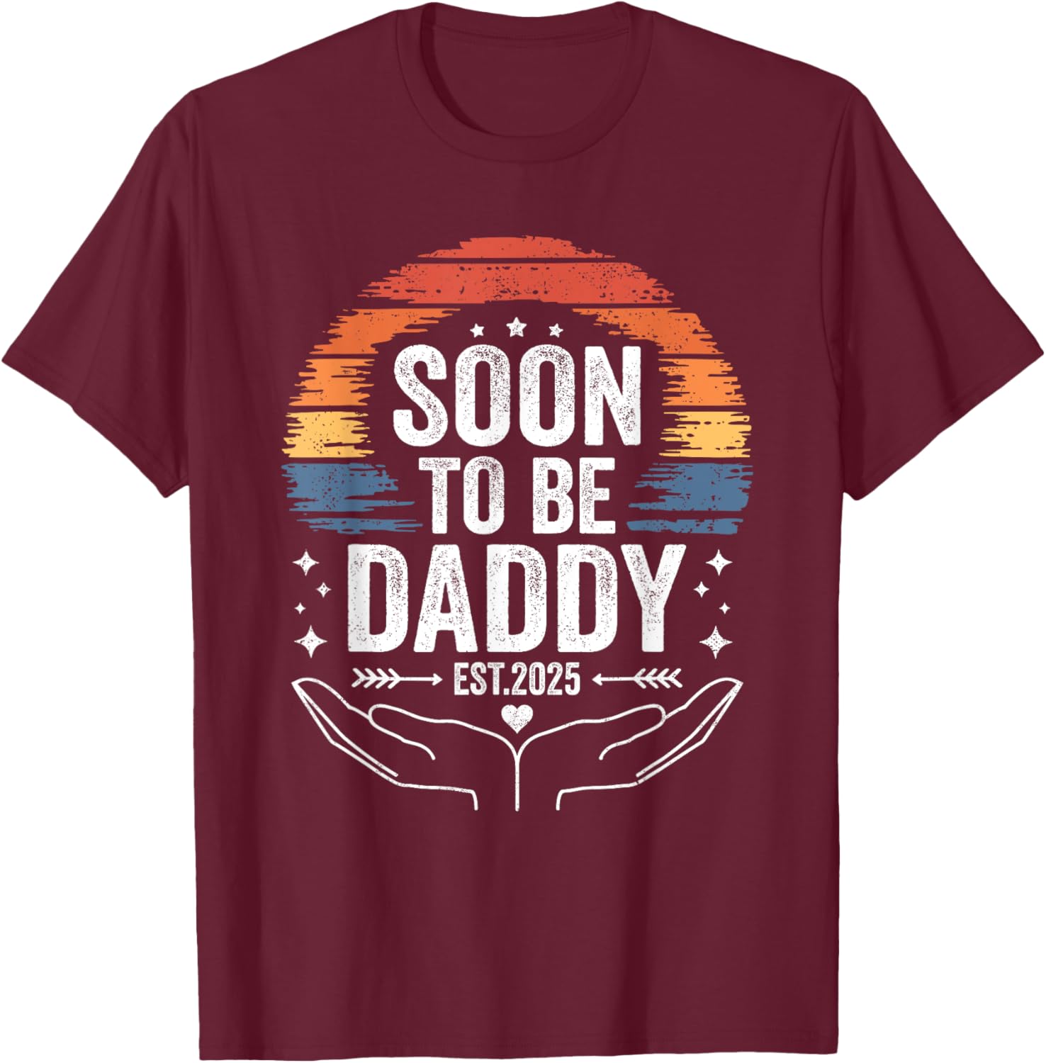 Soon To Be Daddy 2025 Pregnancy Announcement Dad T-Shirt for Him - 12