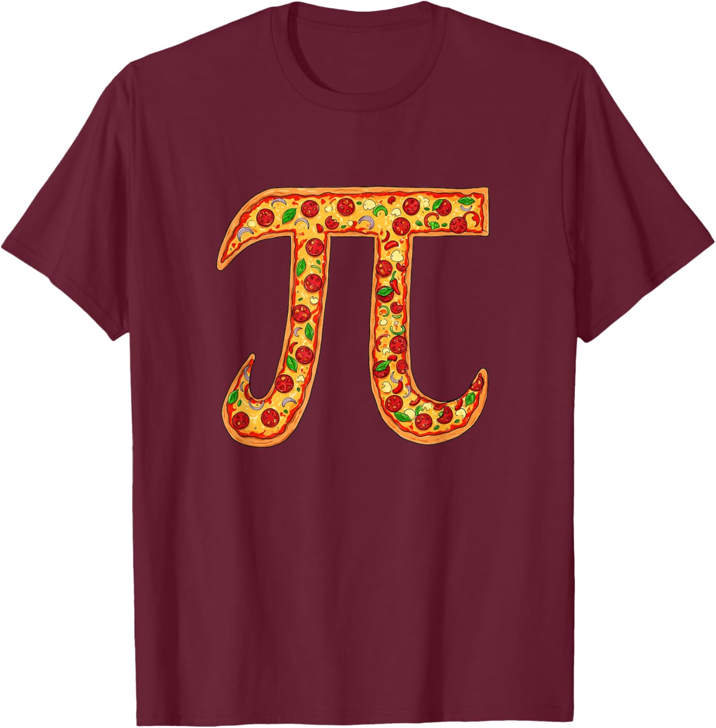 Funny Happy Pi Day Pizza Pi T-Shirt for Kids and Teachers - 24
