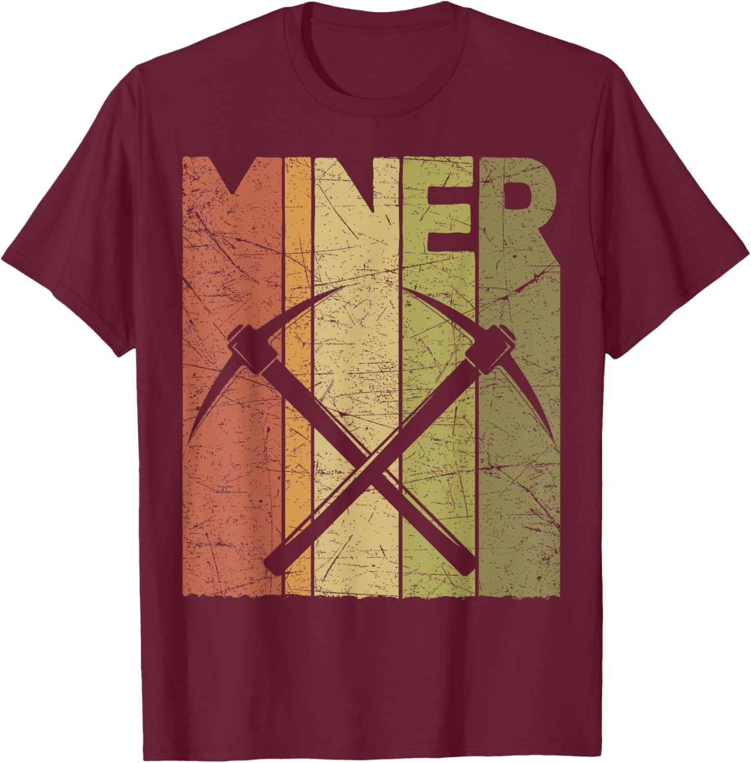 Vintage Coal Miner T-Shirt Retro Underground Mining Apparel for Fans - 1
