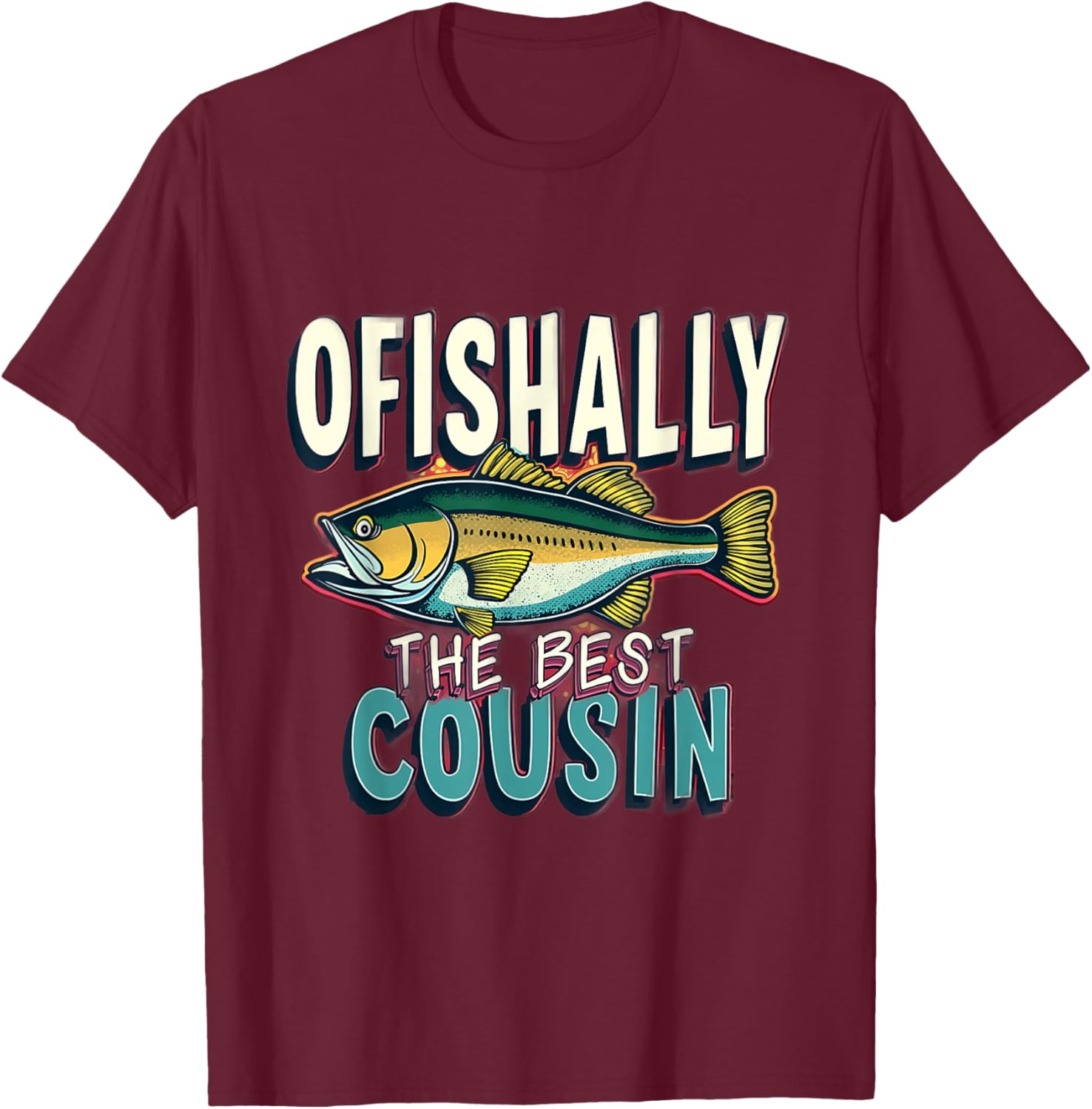 Funny Fishing Cousin Best Ofishally T-Shirt for Fishing Lovers - 5