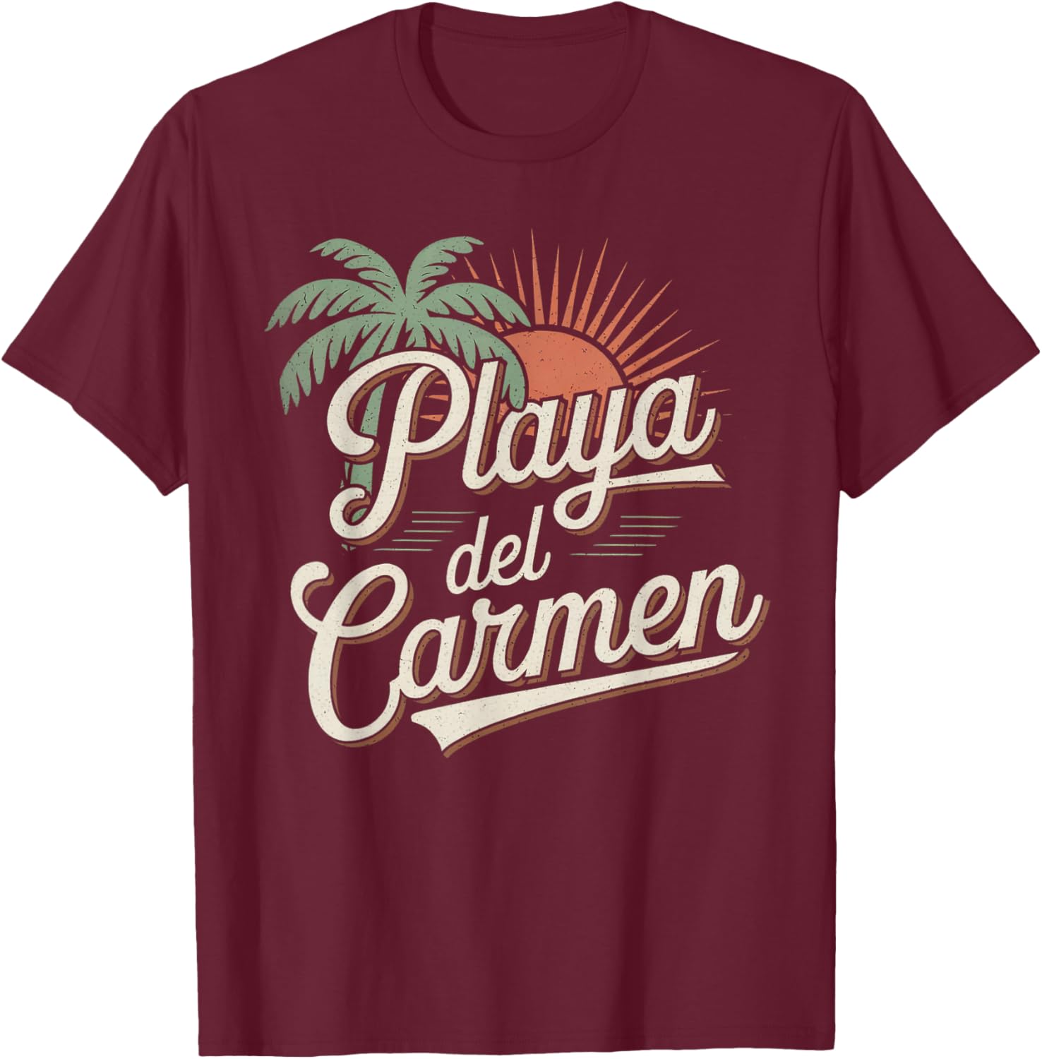 Playa Del Carmen Beach Vacation T-Shirt Perfect for Sun Lovers - 5