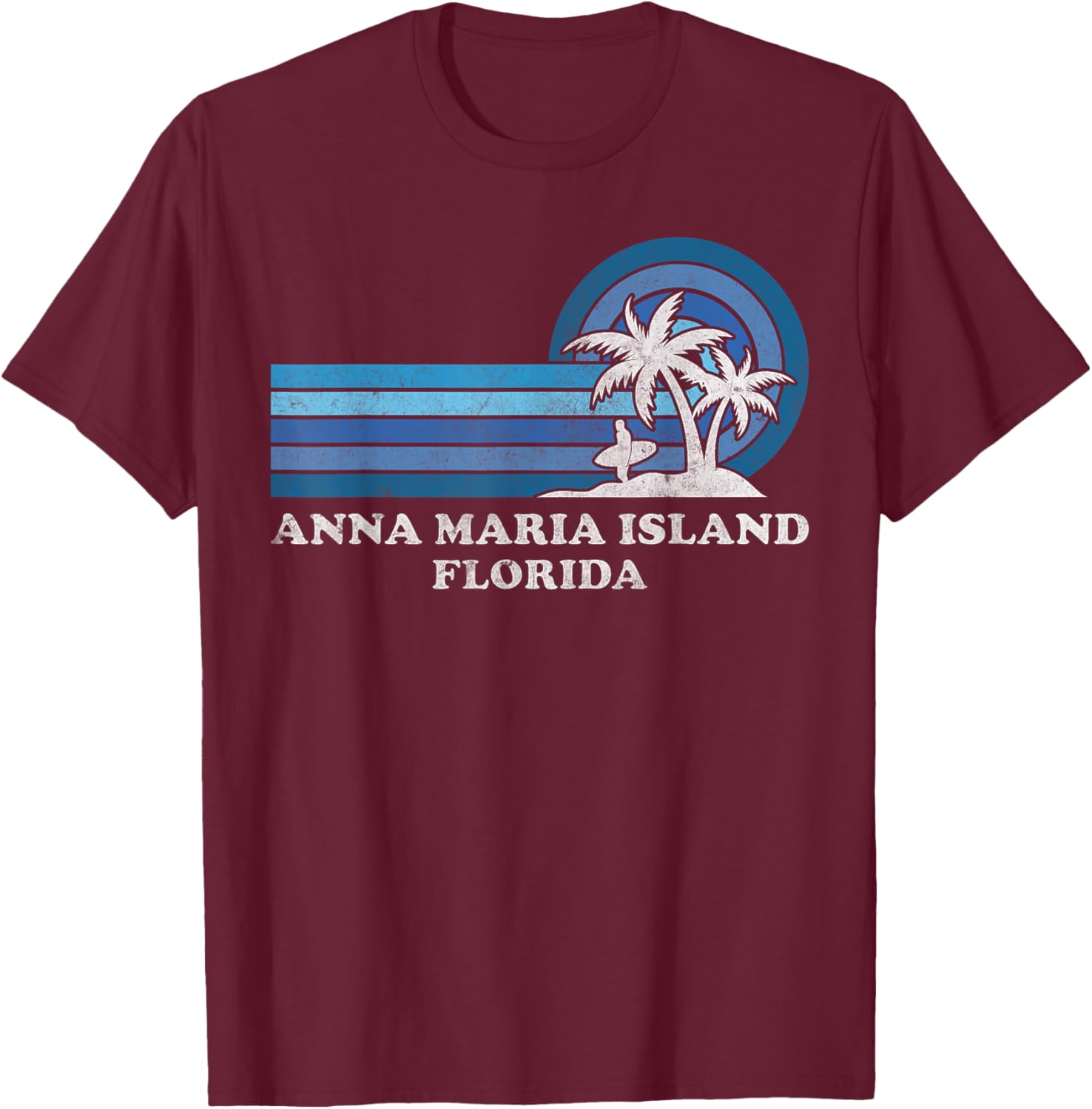 Vintage Anna Maria Island Florida Summer Vacation T-Shirt for Families - 16