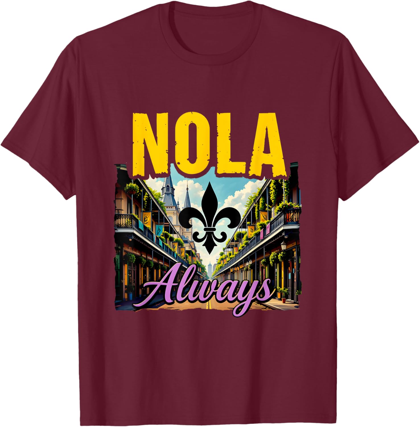 NOLA Never Forget New Orleans Support T-Shirt for Proud Locals - 24