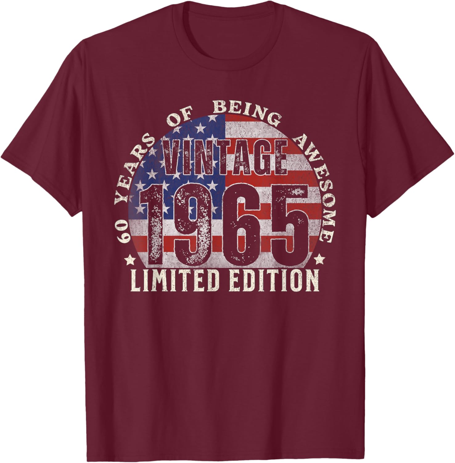 Vintage 1965 60th Birthday T-Shirt for a Unique Gift Celebration - 16