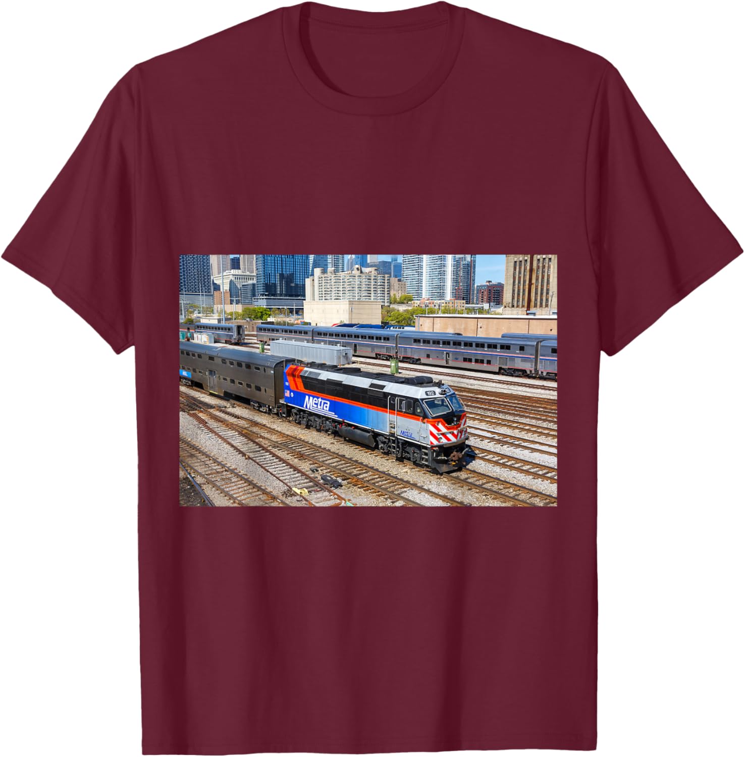 Metra 192 At Union Station T-Shirt Perfect for Commuters and Fans - 18