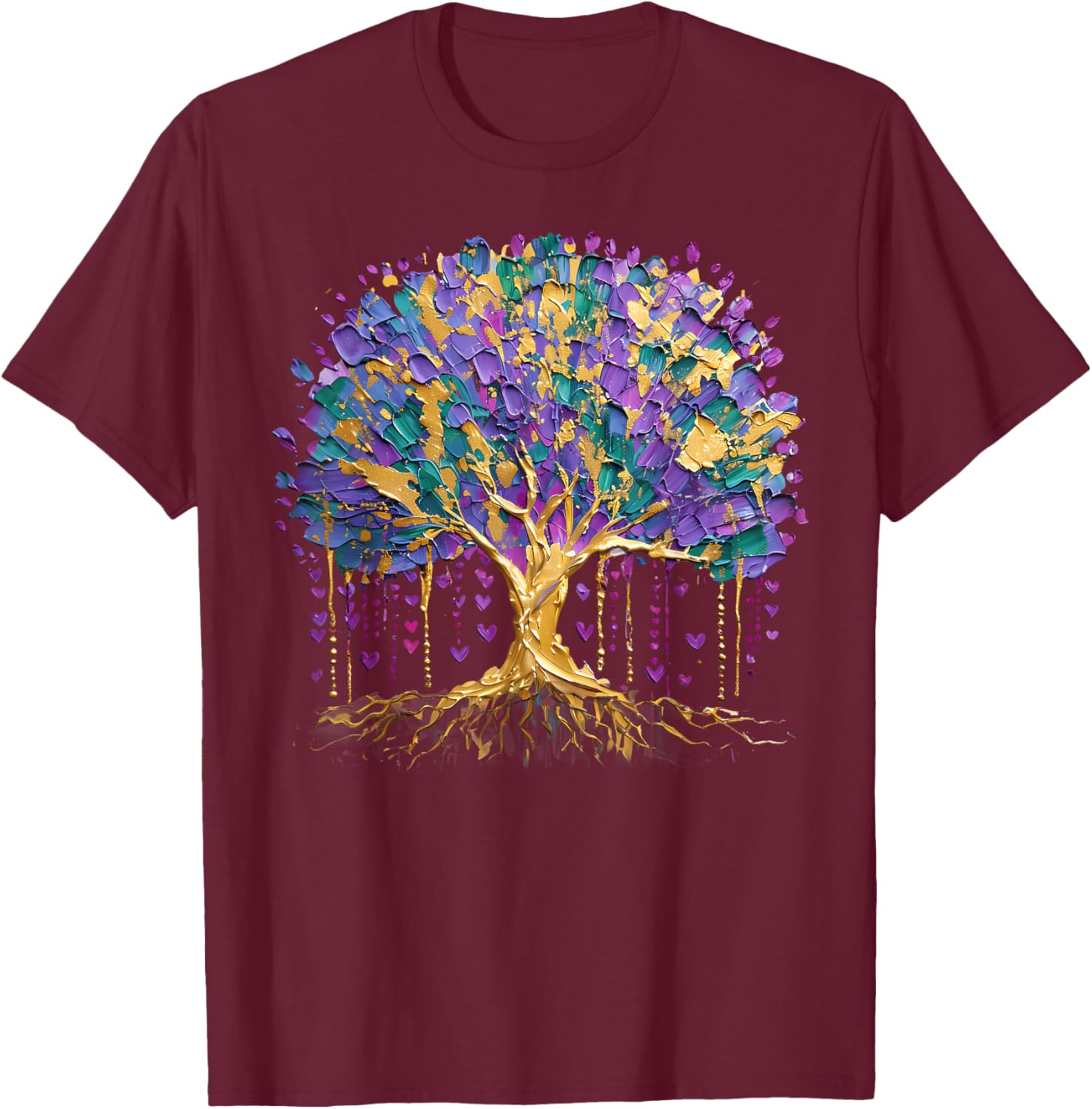 Mardi Gras Bead Tree Festival T-Shirt for Men and Women 2025 - 4