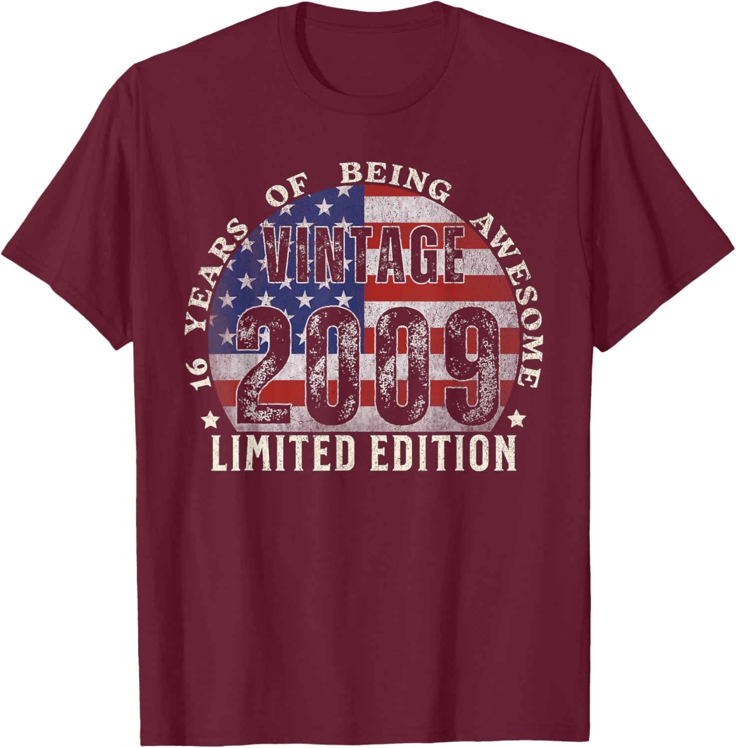 Vintage 2009 Limited Edition 16th Birthday T-Shirt for Unique Gifts - 20