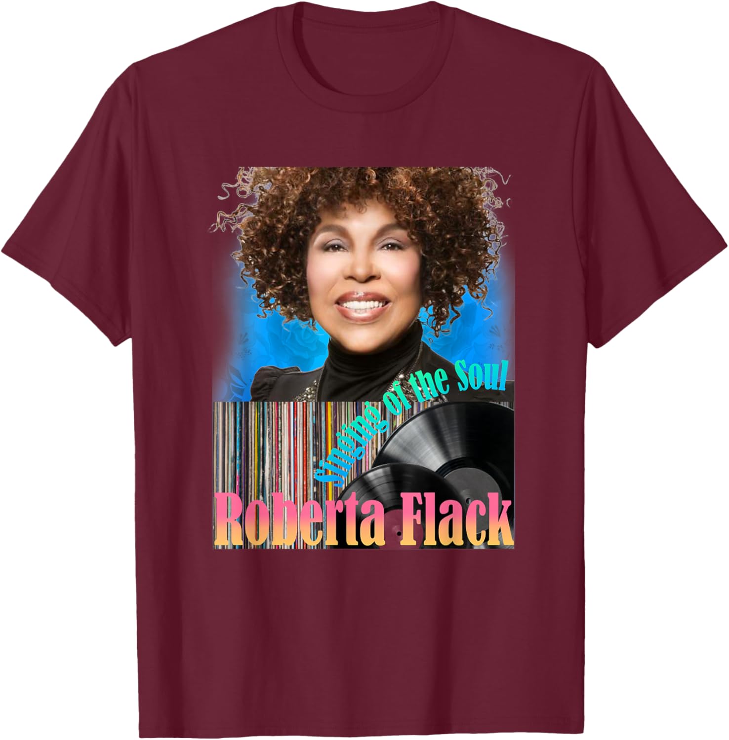 Roberta Flack 003 T-Shirt for Music Lovers - Stylish and Comfortable Wear - 24