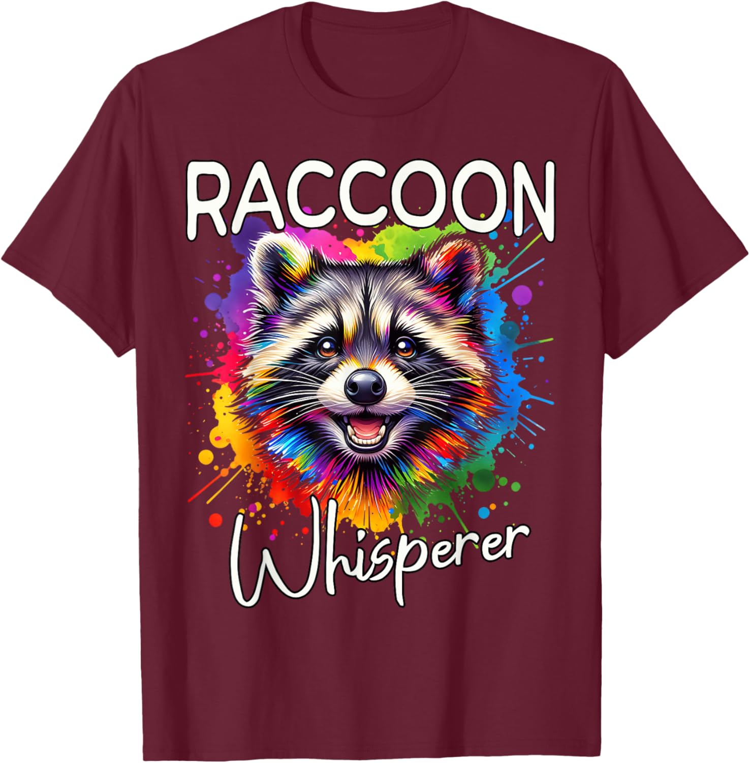 Cute North American Raccoon Whisperer T-Shirt for Animal Lovers - 13