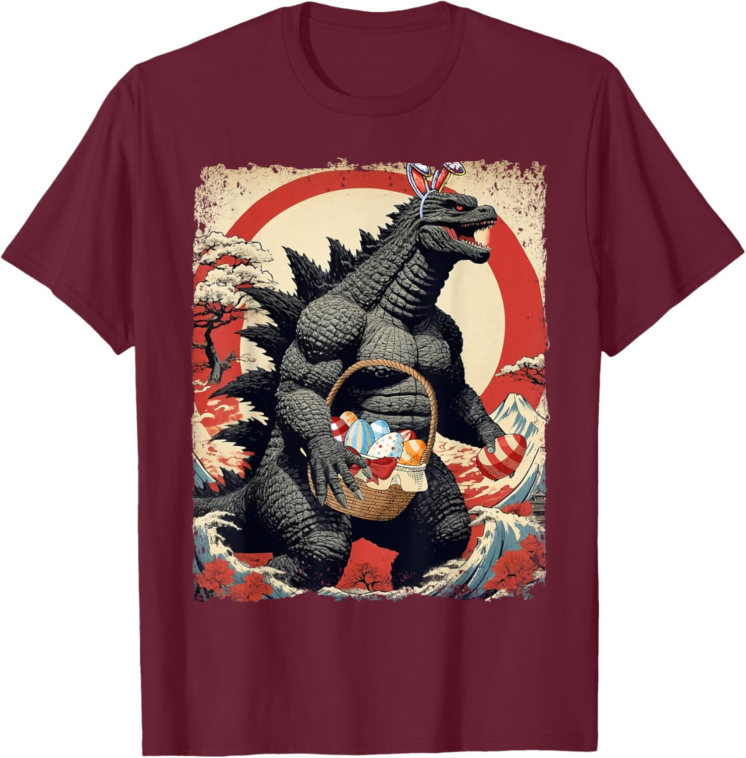 Kaiju Easter Vintage Shirt for Kids featuring Monster Eggs T-Shirt - 10