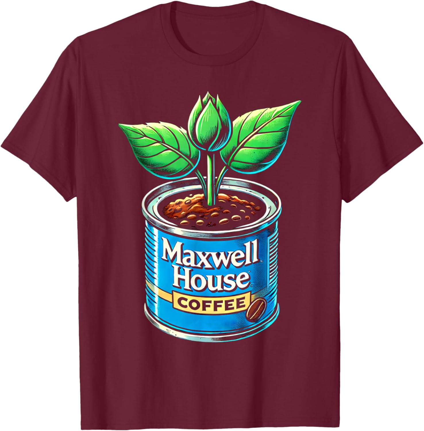 1940s Maxwell Funny Coffee Classic T-Shirt for Men Women Boys - 26