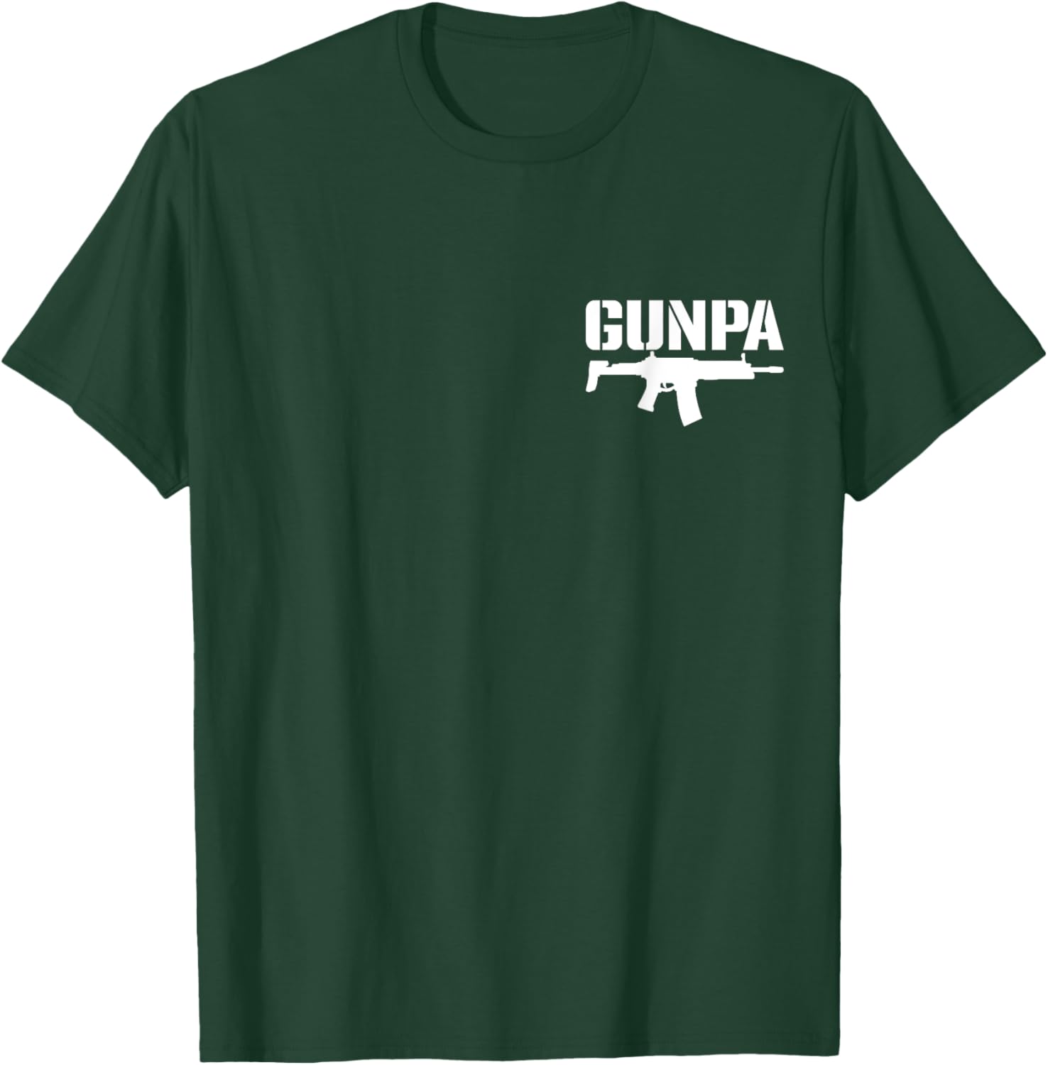 Funny Gun Grandpa T-Shirt for Father's Day Gift - Cool Gunpa Apparel - 3
