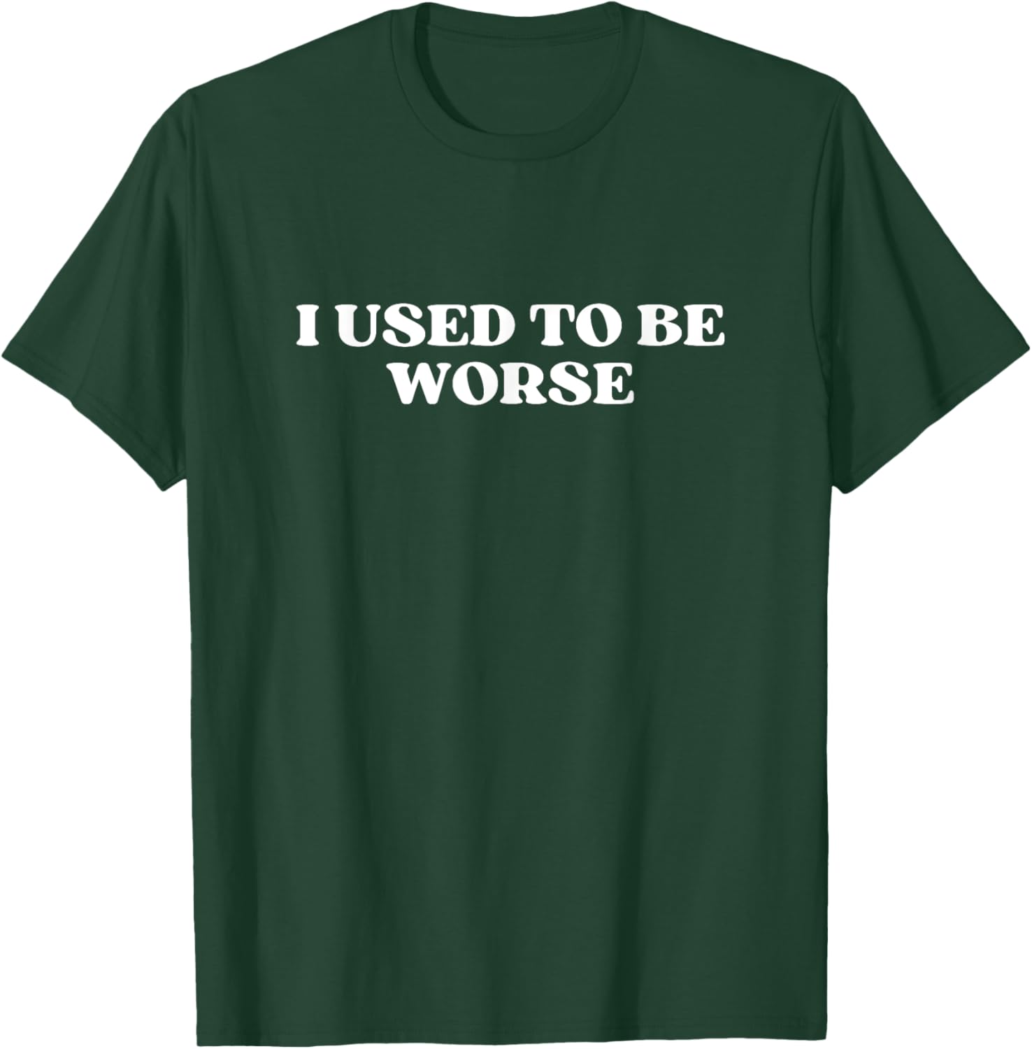 I Used To Be Worse Y2K Aesthetic T-Shirt for Retro Style Lovers - 5