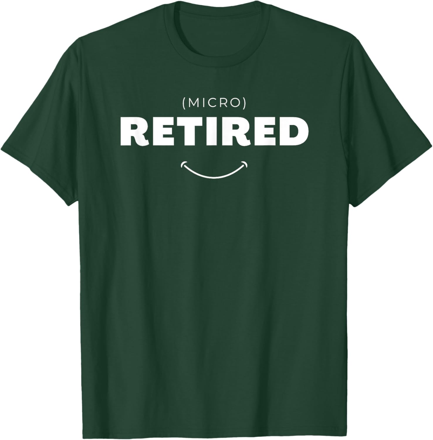 Micro Retired Funny Retirement T-Shirt for Men and Women, Great Gift - 2