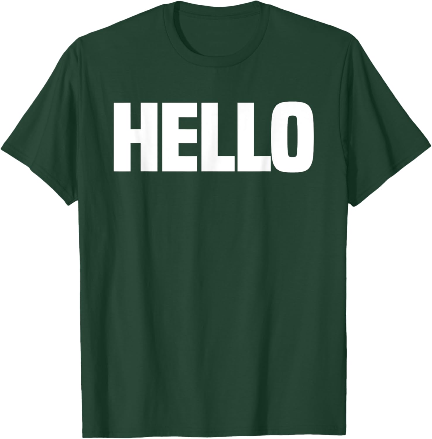 Hello Shirt - Fun and Friendly Greeting T-Shirt for Casual Wear - 3