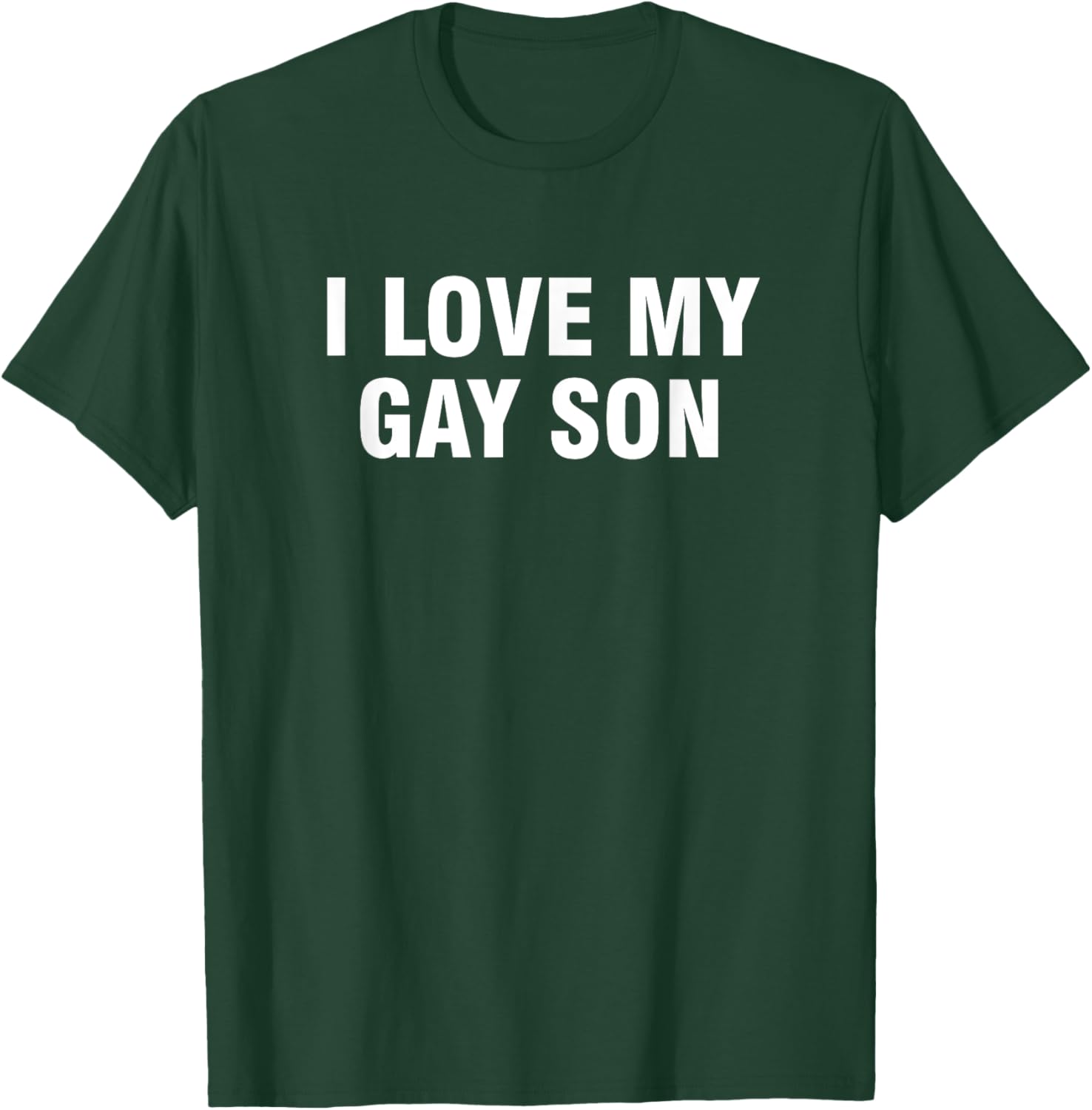 I Love My Gay Son T-Shirt - Supportive and Fun LGBTQ+ Apparel - 20